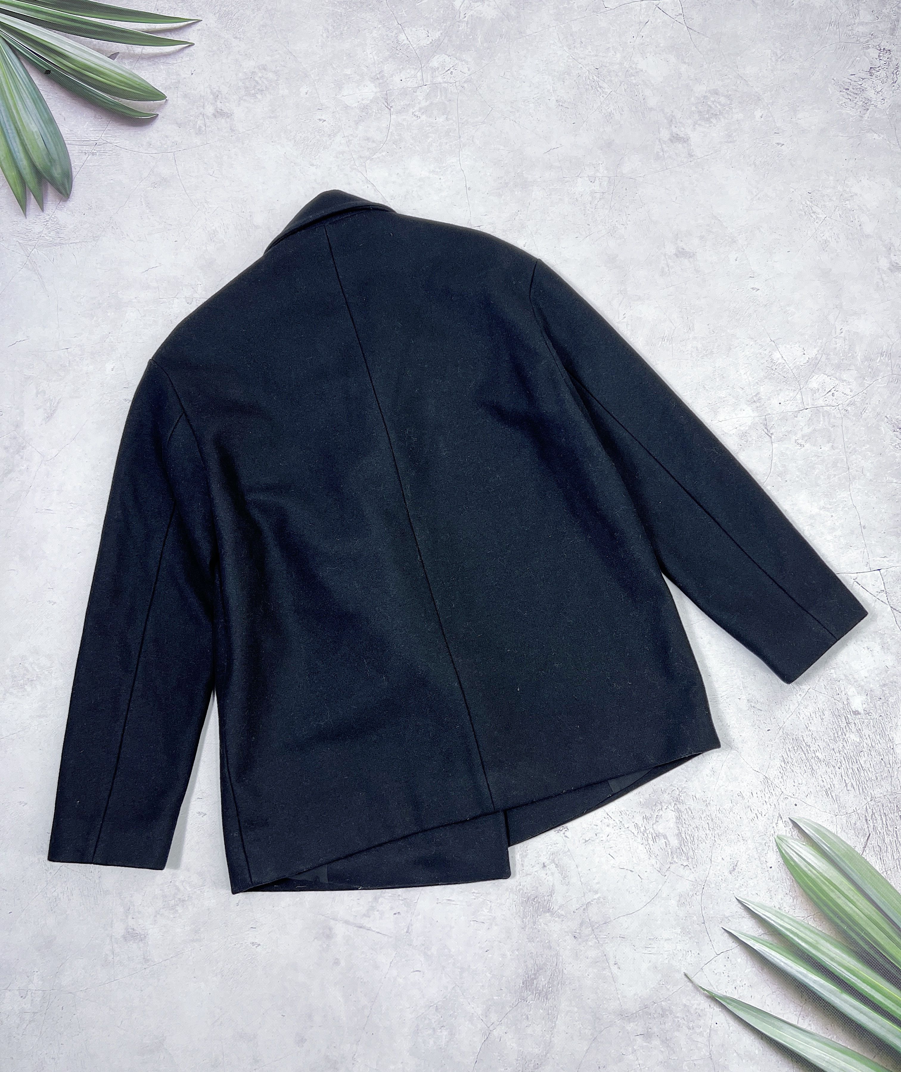 Allsaints AllSaints Ada Laced Short Wool Coat Women's Size S / US 4 / IT 40 - 24 Thumbnail