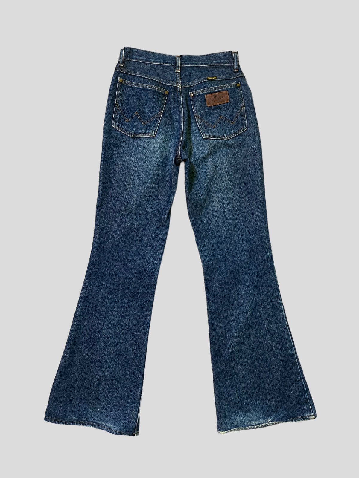 Japanese Brand × Vintage × Wrangler Flare Lady Wrangler Boot Cut Denim Size 26" / US 2 / IT 38 - 4 Thumbnail