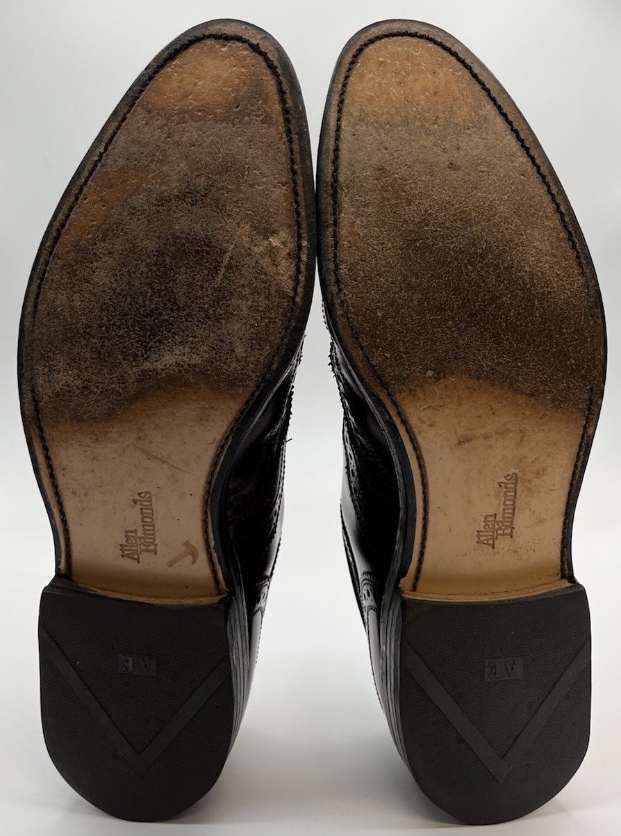 Allen Edmonds Allen Edmonds MCALLISTER Size 9.5 D Burgundy Leather Oxfords Size US 9.5 / EU 42-43 - 9 Thumbnail