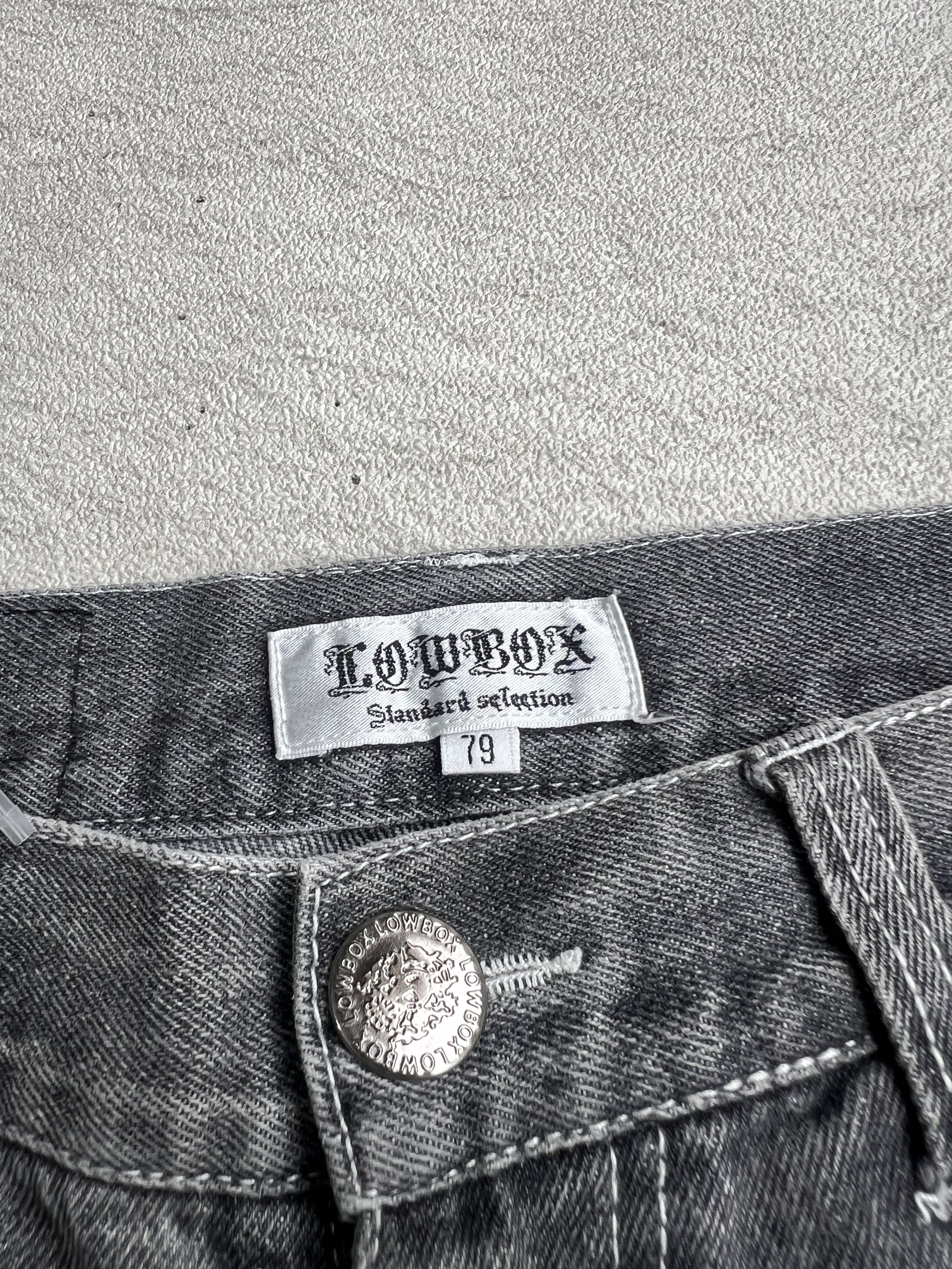 LOWBOX 2000s Japanese Lowbox Hysteric Jeans Baggy y2k Lgb Ifsix Size US 31 - 5 Thumbnail
