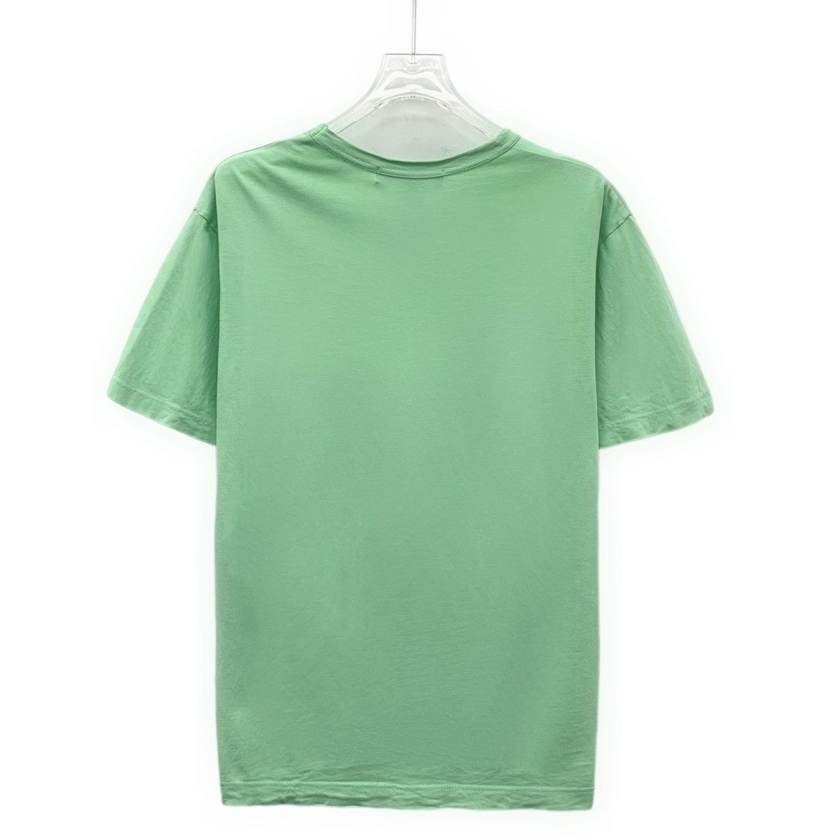 CDG by Comme des Garcons CDG PLAY Green Logo Printed Cotton Crew Neck T-Shirt K26WX Size US M / EU 48-50 / 2 - 2 Thumbnail