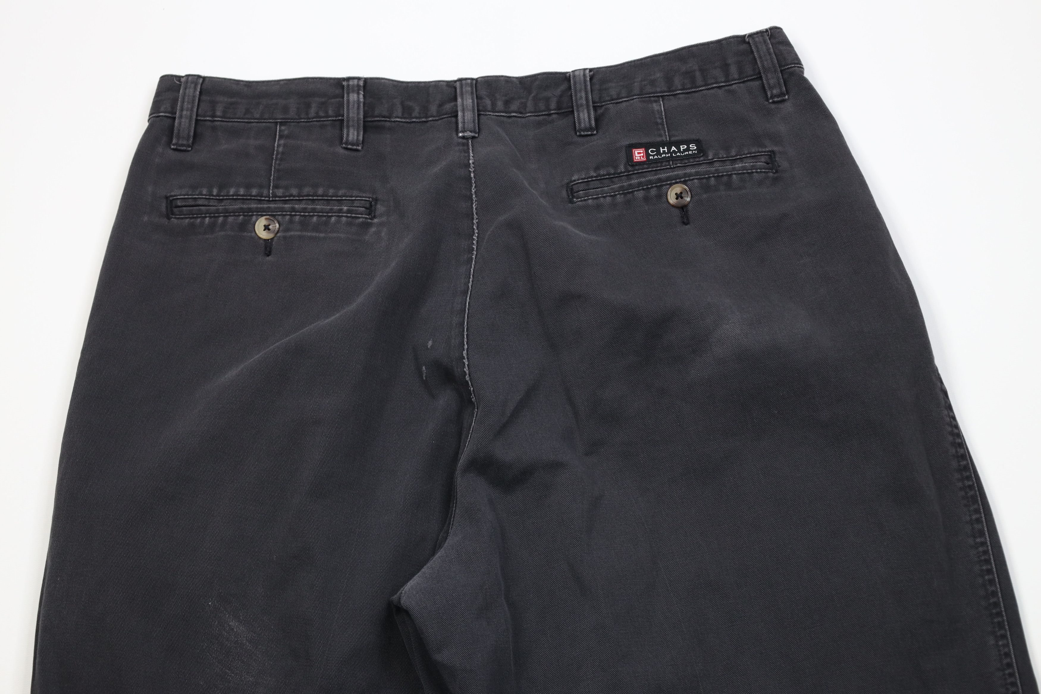 Polo Ralph Lauren Vintage 90s Chaps Ralph Lauren Pleated Cuffed Chino Pants Size US 34 / EU 50 - 10 Thumbnail
