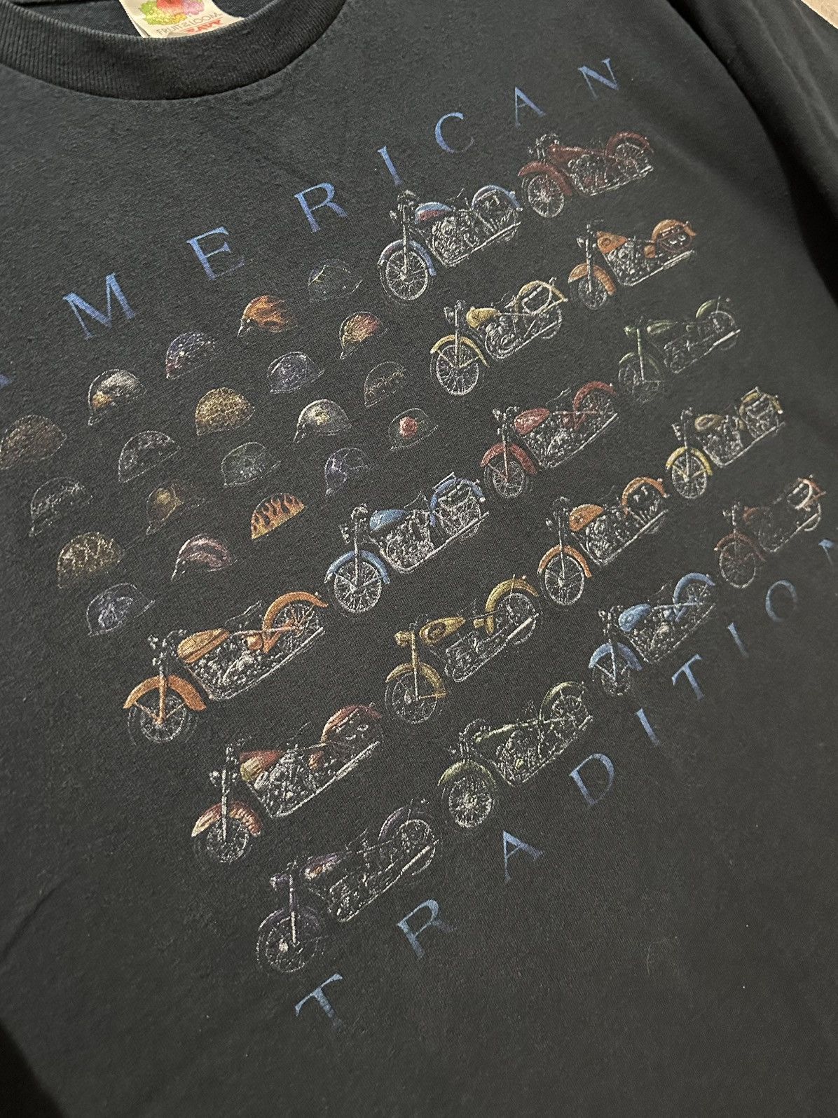Fruit Of The Loom Motorcycle shirt Size US XL / EU 56 / 4 - 3 Thumbnail