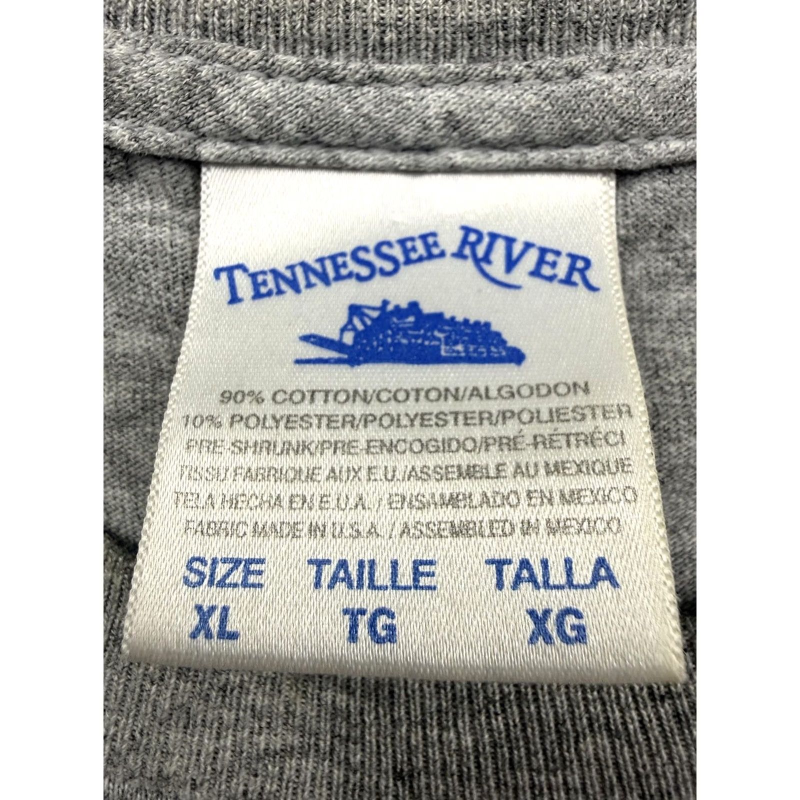 Vintage VINTAGE Tennessee River Shirt Mens XL Gray Scooby-Doo Gang Graphic Tee Cartoon Size US XL / EU 56 / 4 - 3 Thumbnail