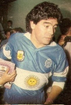 Vintage 1990’s Retro Argentina Jersey “El Jardin De Oscar” Size US M / EU 48-50 / 2 - 6 Thumbnail