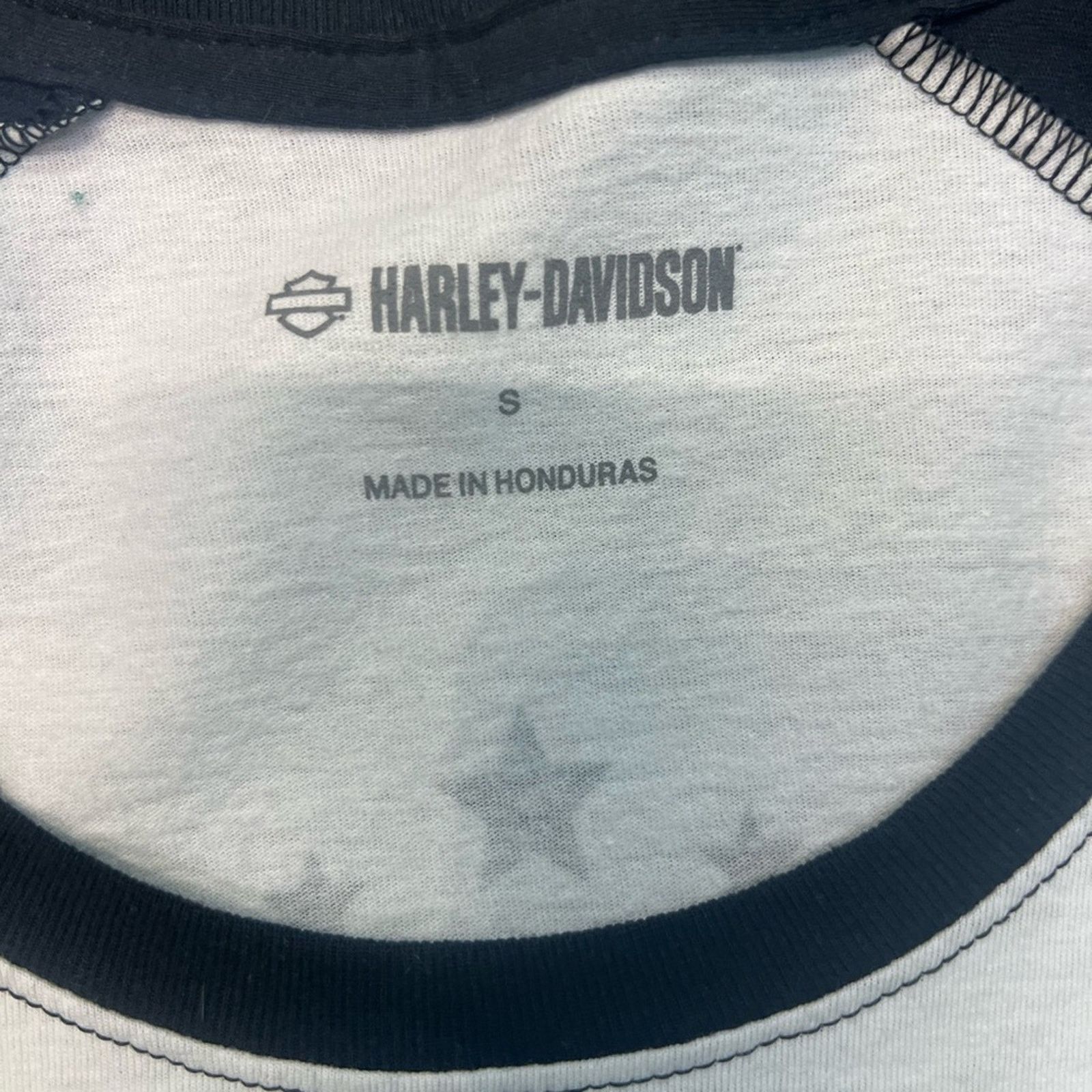 Harley Davidson Harley Davidson Women’s Raglan wounded Warrior Long Sleeve Size S / US 4 / IT 40 - 3 Thumbnail