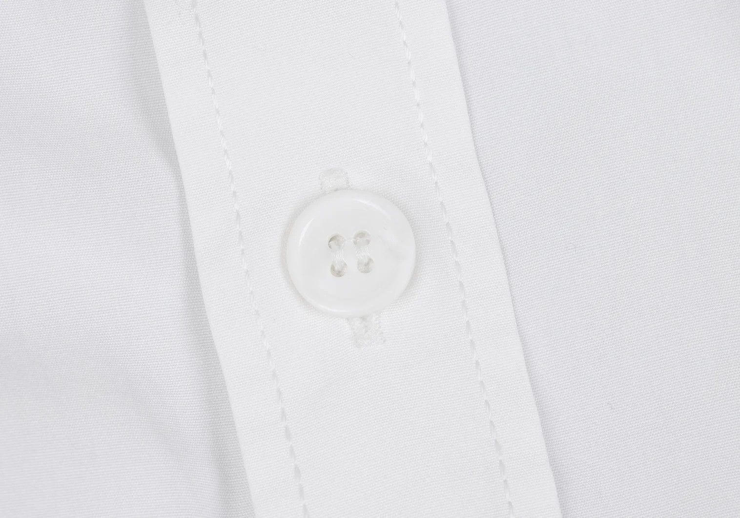 Yohji Yamamoto Yohji Yamamoto Cotton Layered Collar Design Shirt Size US S / EU 44-46 / 1 - 6 Thumbnail
