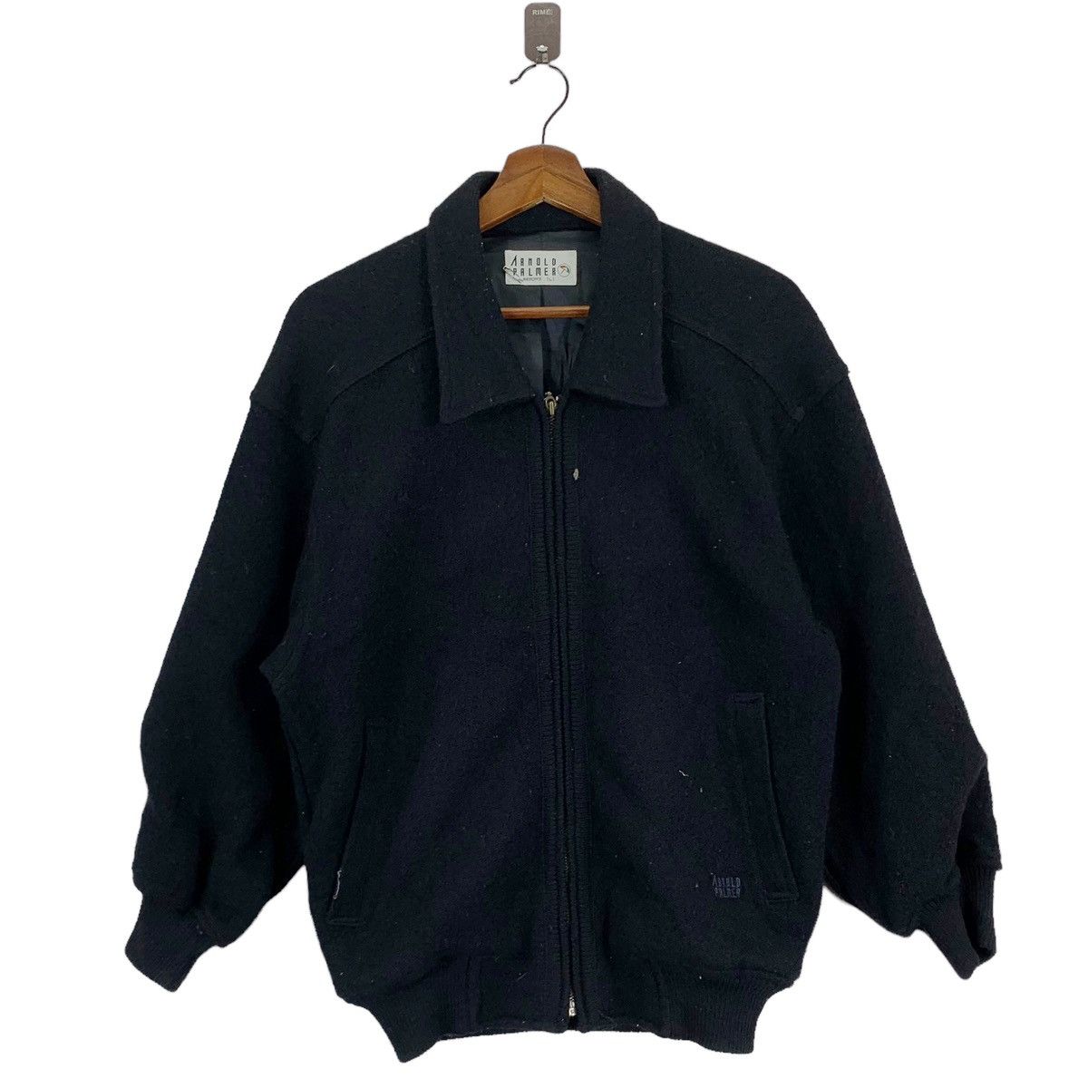 Designer × Vintage 🔥🔥 ARNOLD PALMER BOMBER WOOL JACKET Size US M / EU 48-50 / 2 - 1 Thumbnail