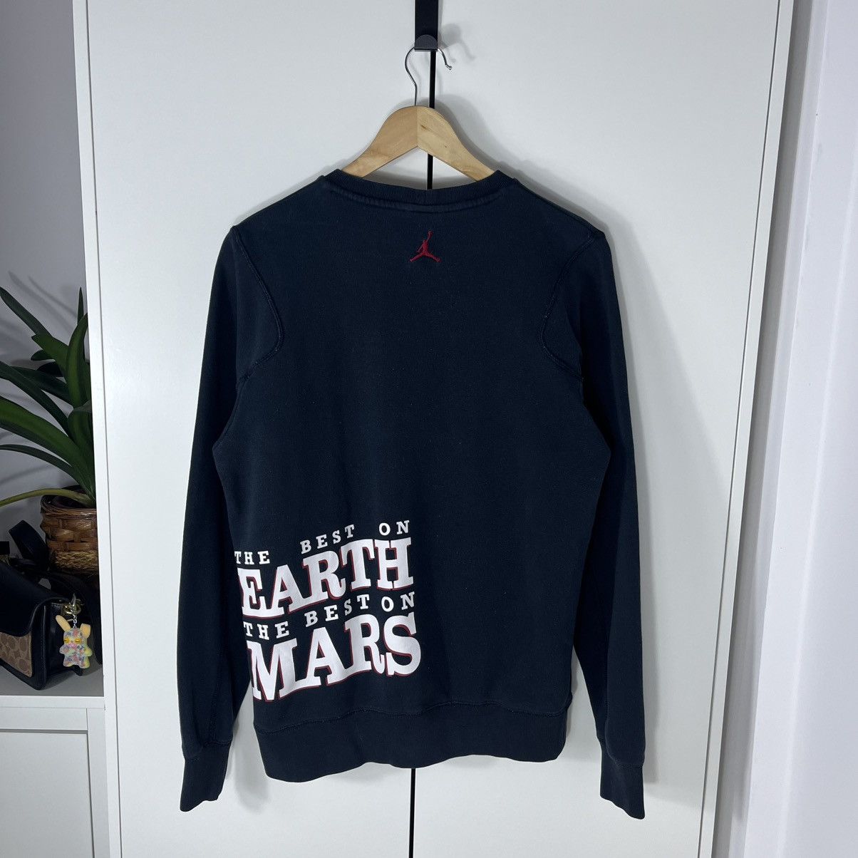 Jordan Brand Vintage Nike Michael Jordan Spike Lee Blue Sweatshirt Size US M / EU 48-50 / 2 - 6 Thumbnail