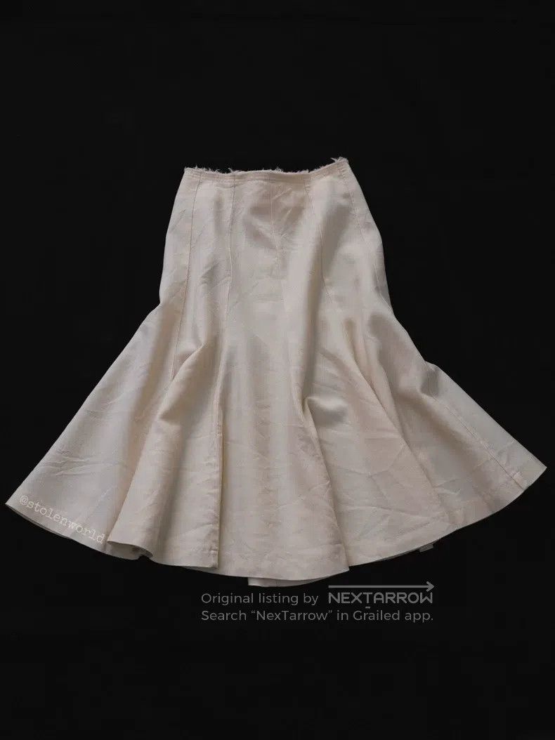 Comme des Garcons Comme des Garcons size XS Ripped Edge Umbrella Skirt Size 23" - 1 Thumbnail