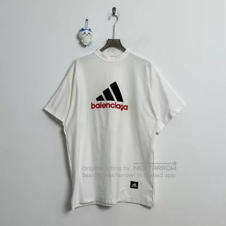 Balenciaga Balenciaga Adidas Collab Short Sleeve Size 2 Size US M / EU 48-50 / 2 - 1 Thumbnail