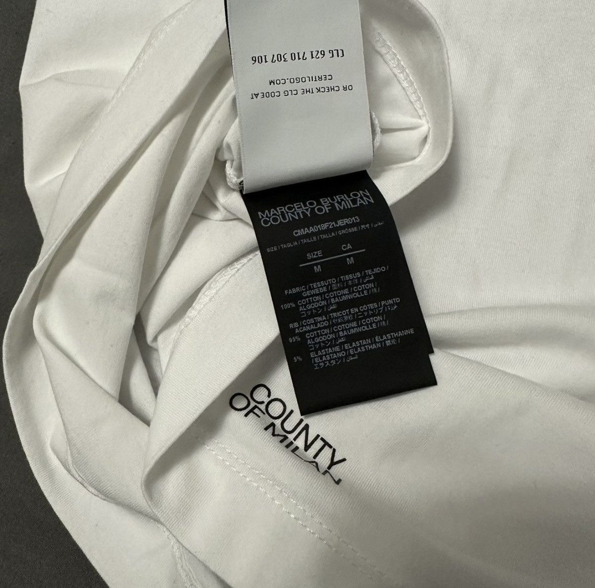 Marcelo Burlon Marcelo tee Size US M / EU 48-50 / 2 - 2 Thumbnail