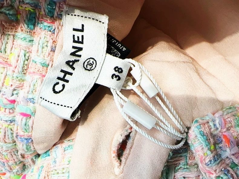 Chanel Chanel 24C early spring show pink mixed color plaid braide Size 25" / US 0 / IT 36 - 5 Thumbnail