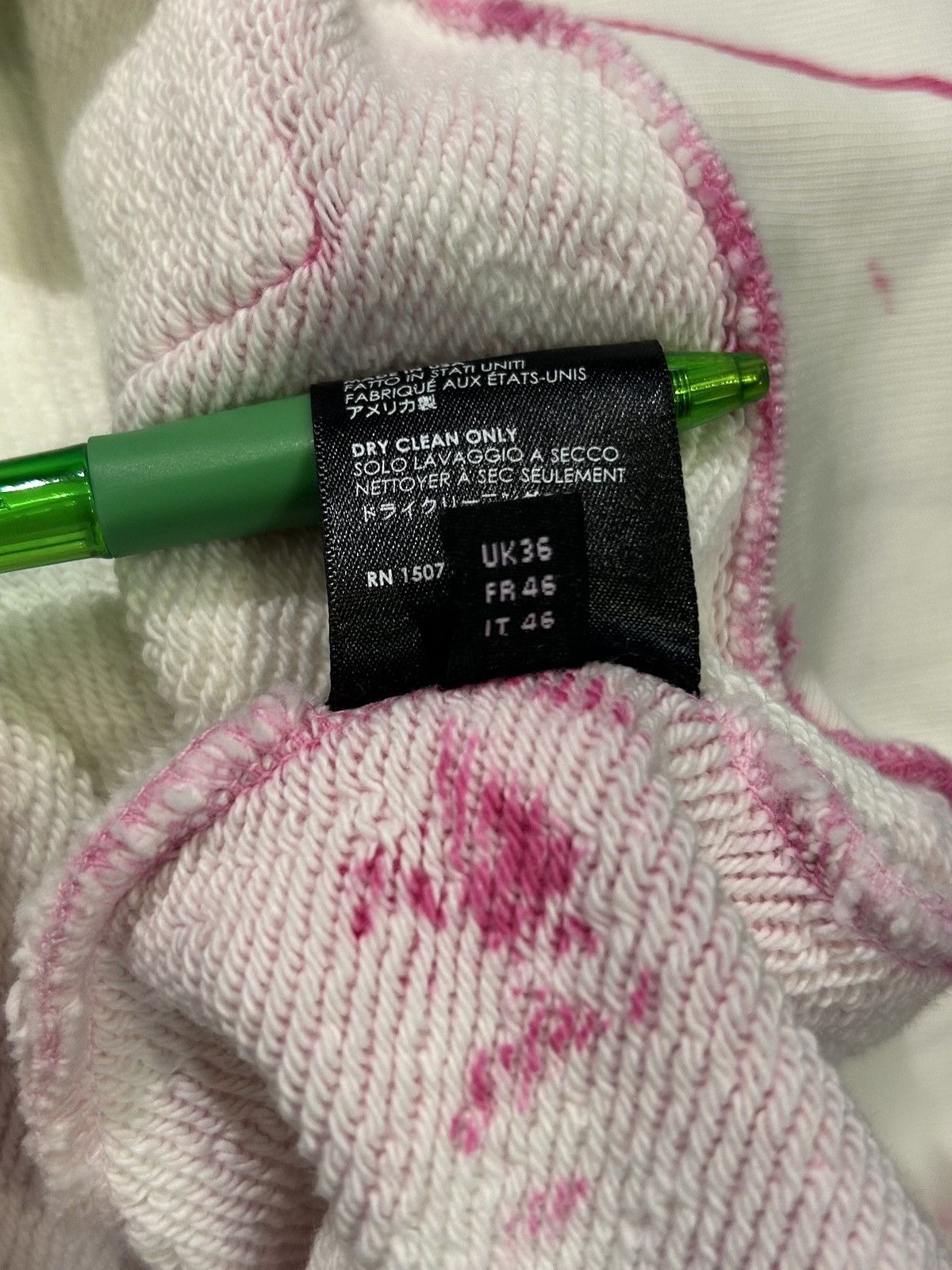 Amiri Amiri Tie Dye Core Logo Hoodie Size US S / EU 44-46 / 1 - 7 Thumbnail