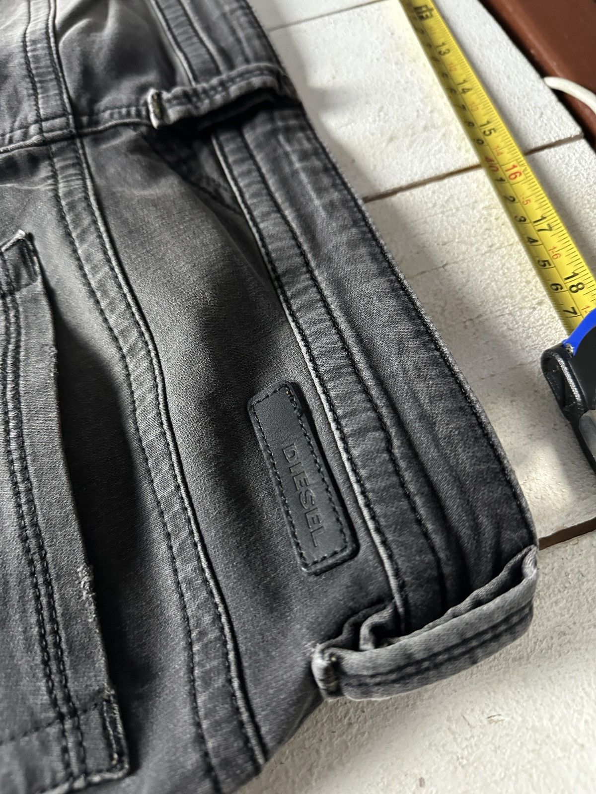 Diesel 🚨 DIESEL IFSIXWASNINE JEANS DENIM RARE Y2K FIT GOTHIC PUNK Size 28" / US 6 / IT 42 - 9 Thumbnail