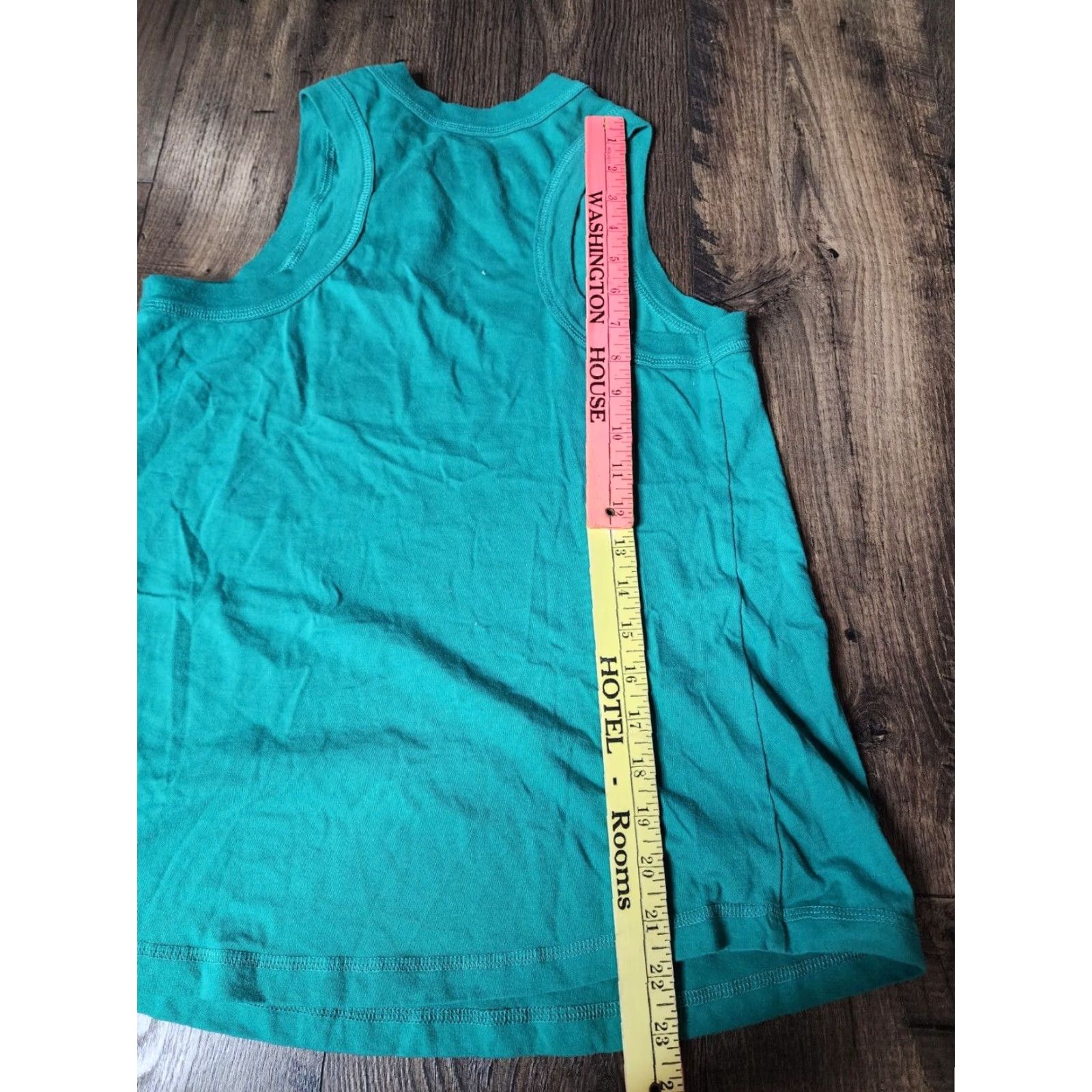 Vintage Mighty Fine Women's Large Green Tank Top Shirt Smokey The Bear Logo Casual Size L / US 10 / IT 46 - 2 Thumbnail