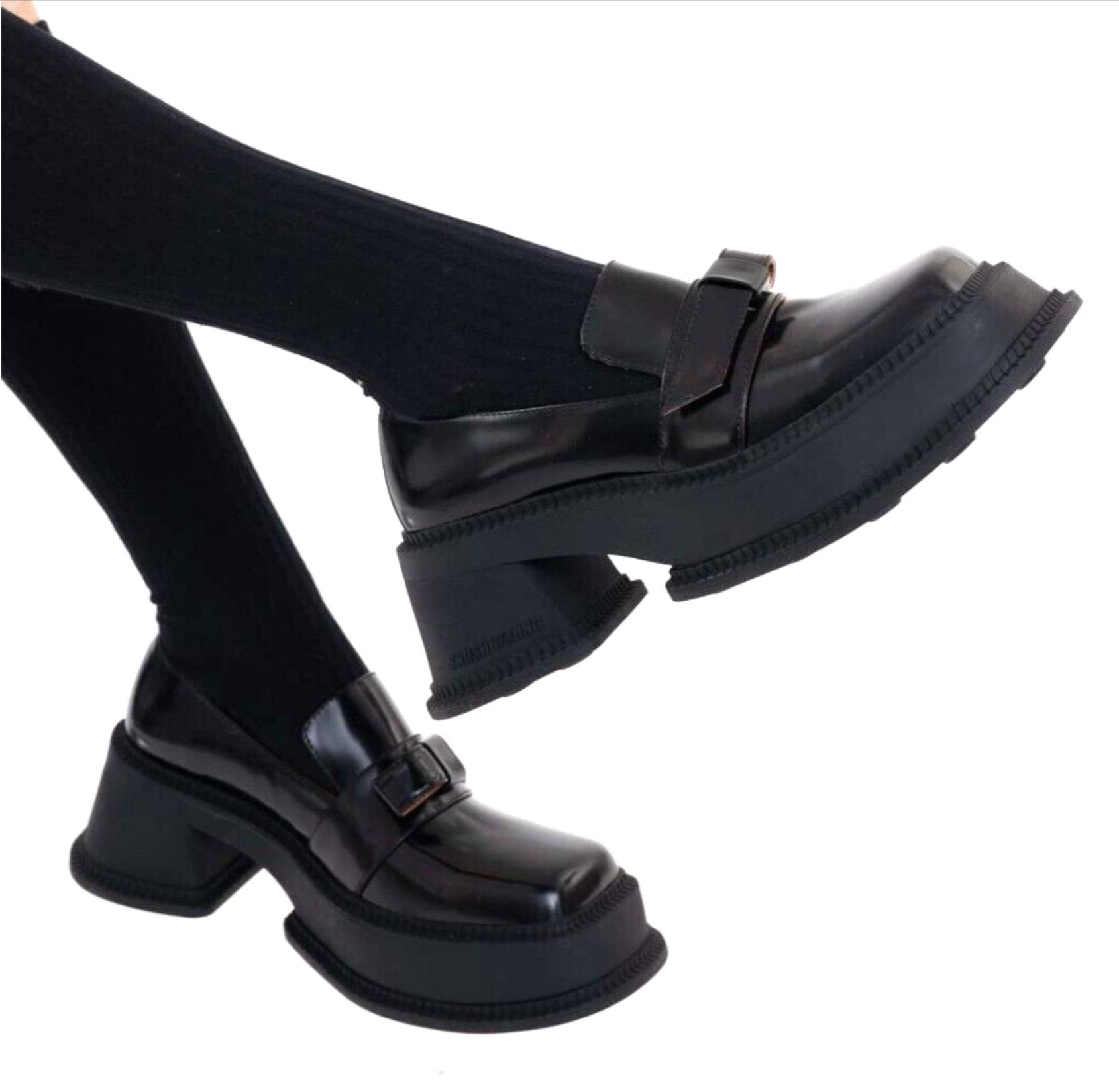Shushu/Tong Shushu tong Platform Leather Loafers Size US 6.5 / IT 36.5 - 1 Thumbnail