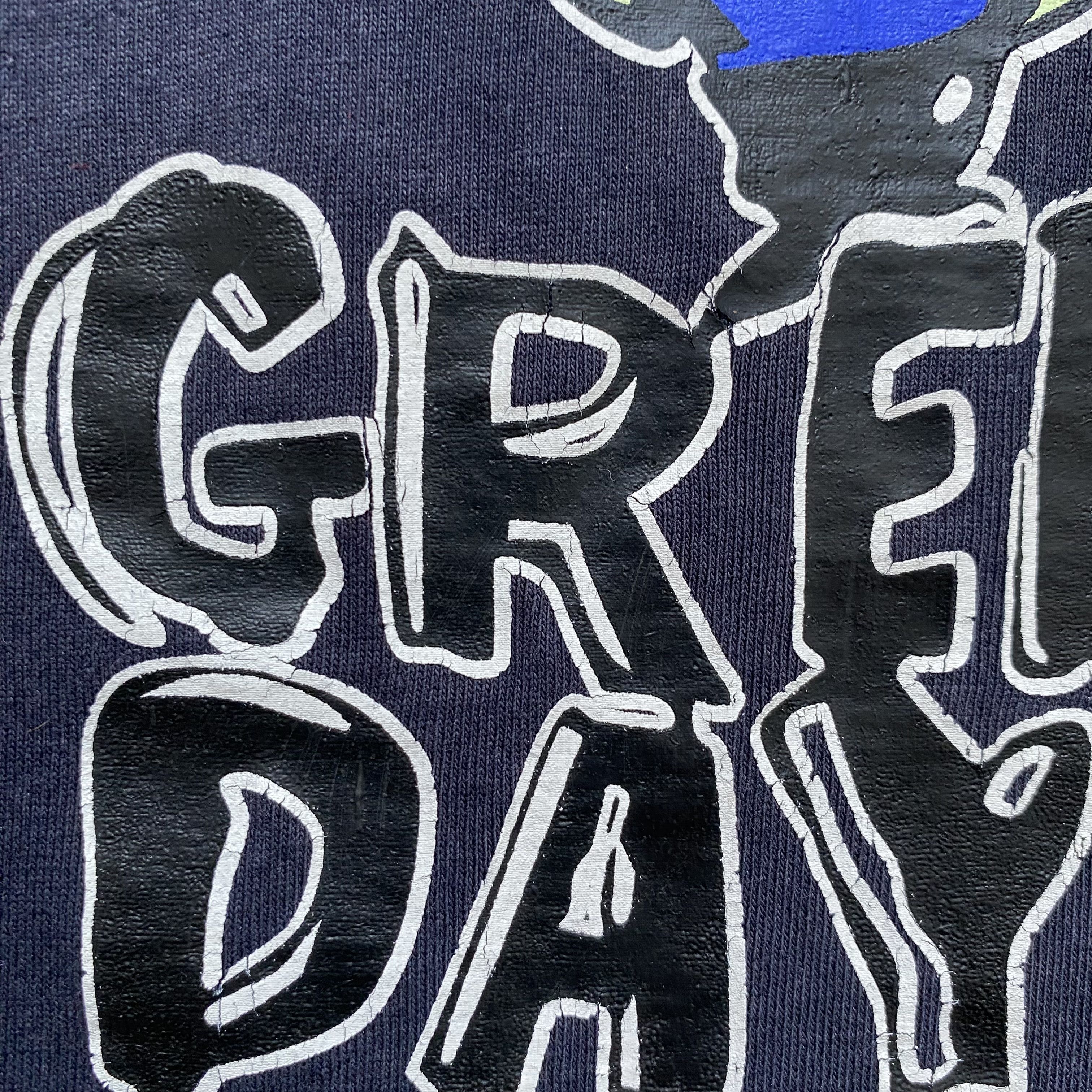 Band Tees 🔥 Vintage 90s Faded Green Day Boxy tee Heavy rock band Size US M / EU 48-50 / 2 - 7 Thumbnail