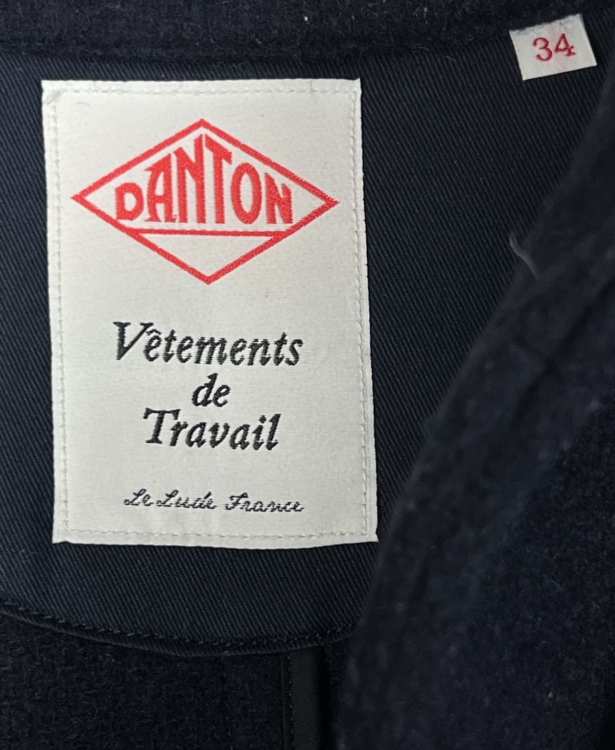 Danton Vintage Danton Vetements de Travail Wool Long Jacket Size M / US 6-8 / IT 42-44 - 9 Thumbnail