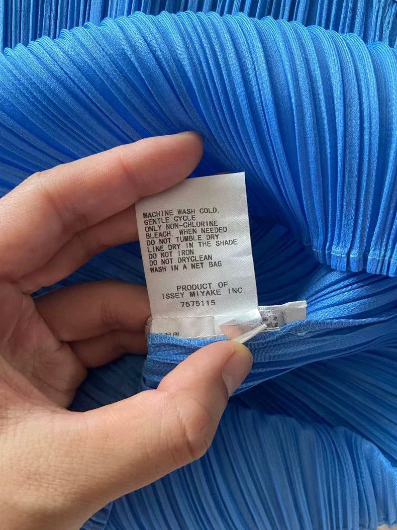 Issey Miyake issey miyake size:3 Blue long sleeves Size XXS / US 00 / IT 34 - 3 Thumbnail