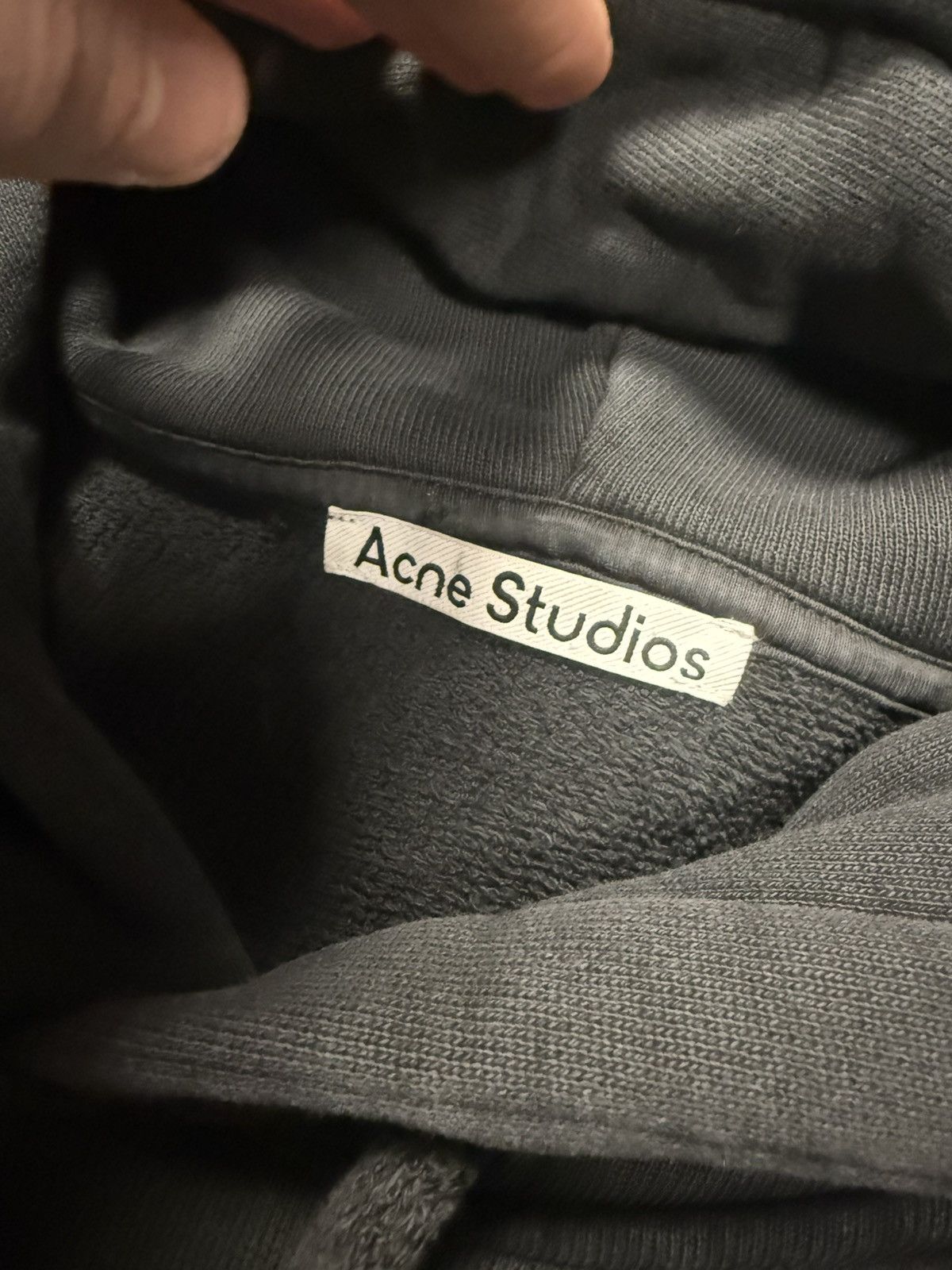 Acne Studios Acne studios heavy blank hoodie Size US L / EU 52-54 / 3 - 3 Thumbnail