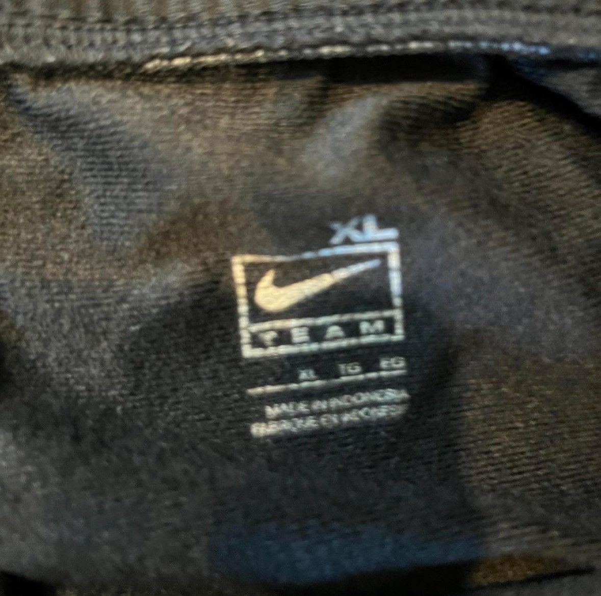 Nike × Vintage Black Vintage Nike Track Pants Size US 32 / EU 48 - 2 Thumbnail