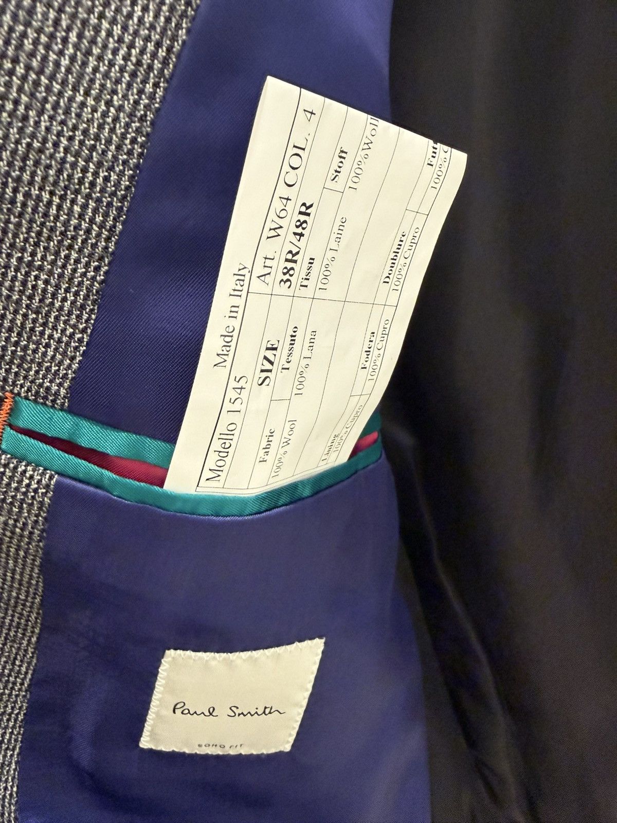 Paul Smith Paul smith blazer jacket Size US S / EU 44-46 / 1 - 4 Thumbnail