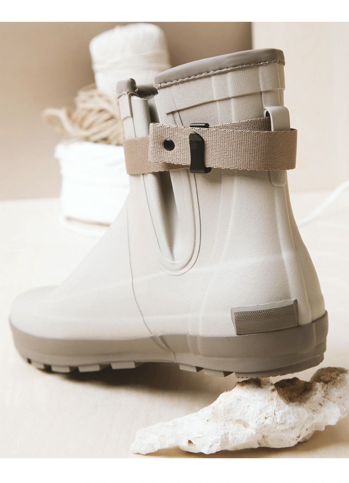 Moonstar Moonstar 810s ET027 Marke Modi Beige Rain Boots Size US 10 / EU 43 - 7 Thumbnail