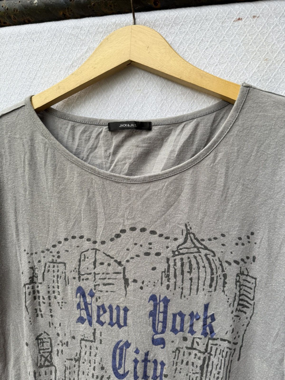 Japanese Brand 2000s - Jack&Jill New York City Graphic Vkei Style Size US M / EU 48-50 / 2 - 5 Thumbnail