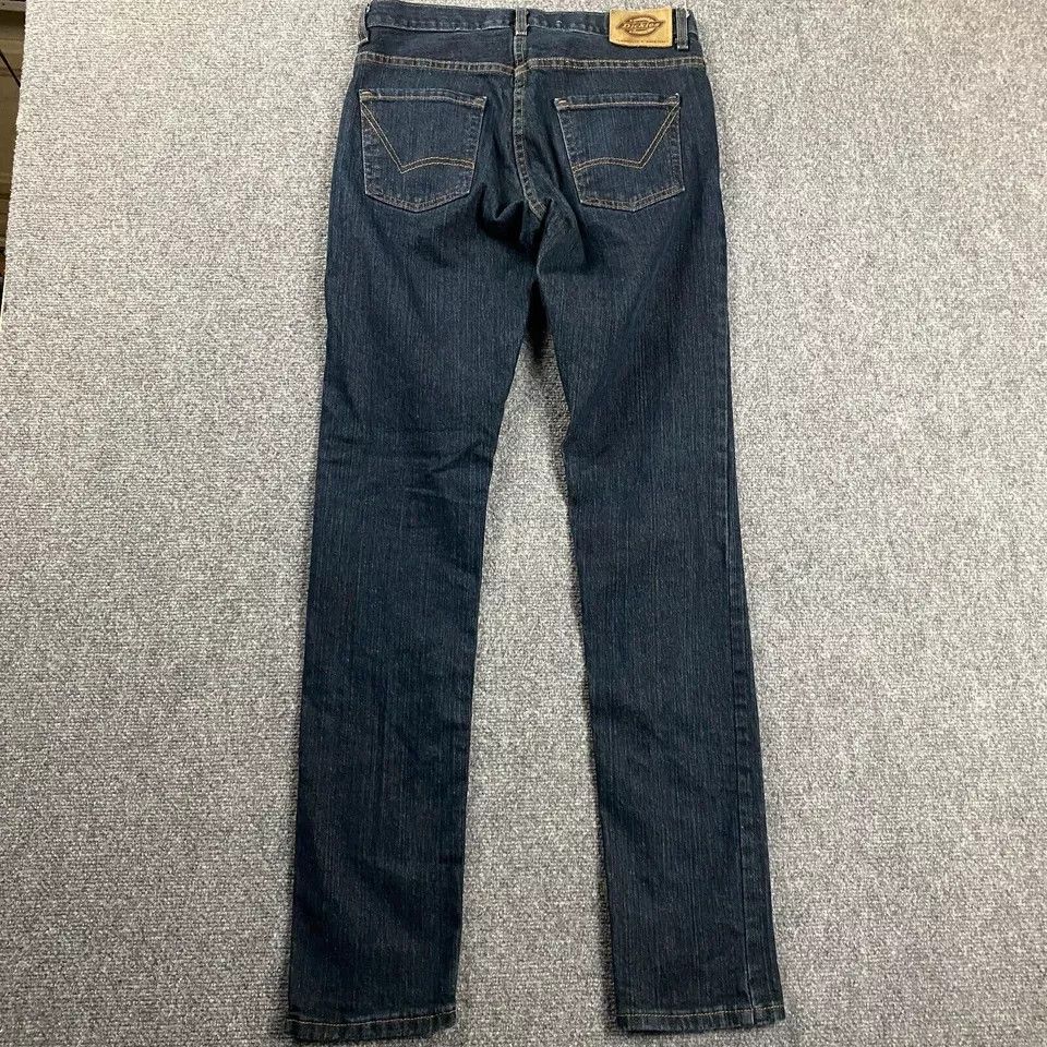 Dickies Dickies Jeans Adults 30x34 Slim Fit Blue Denim Dark Wash Size US 30 / EU 46 - 6 Thumbnail