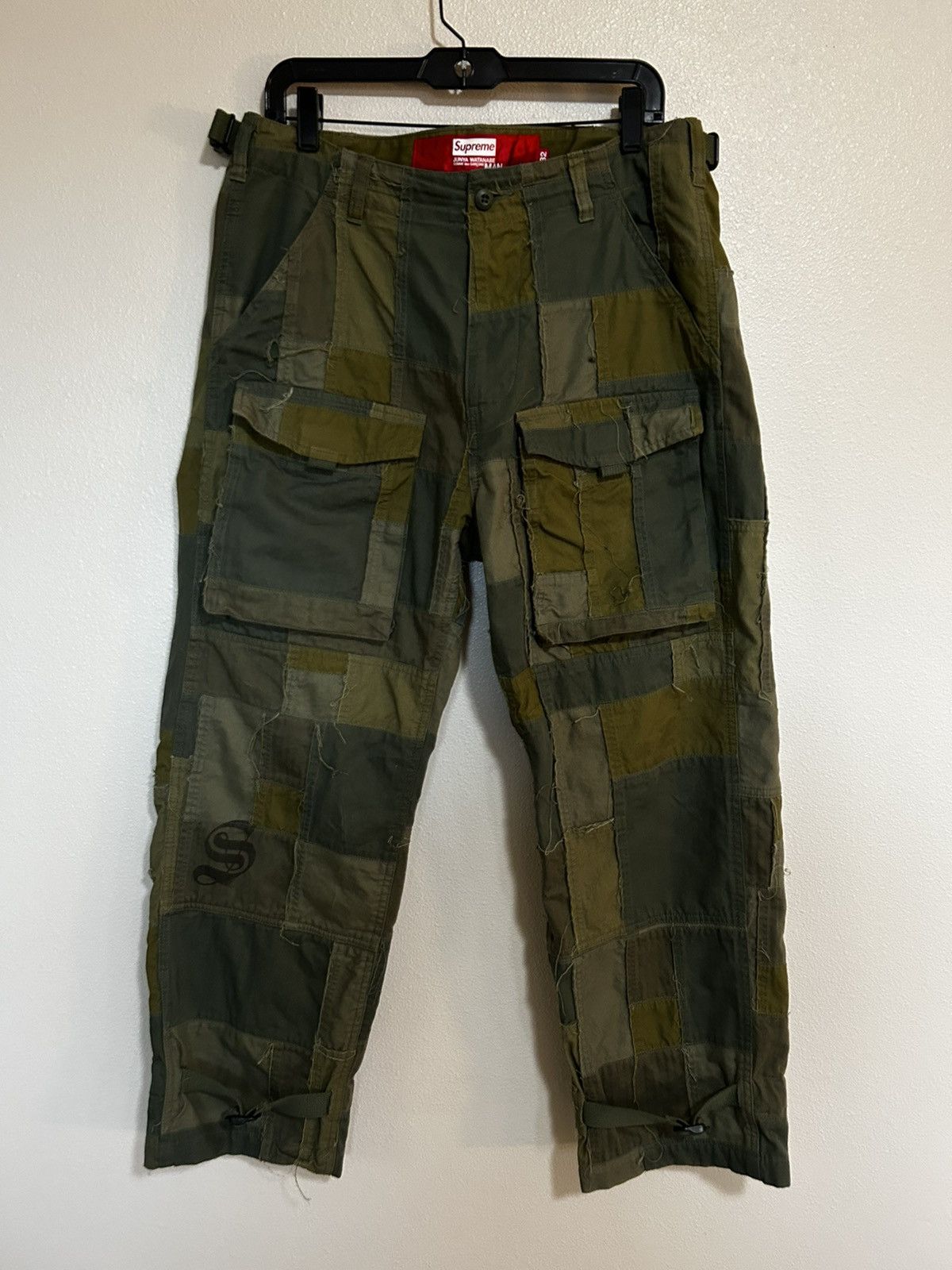 Supreme Supreme JUNYA WATANABE Patchwork Cargo Pant Size 32 | Grailed