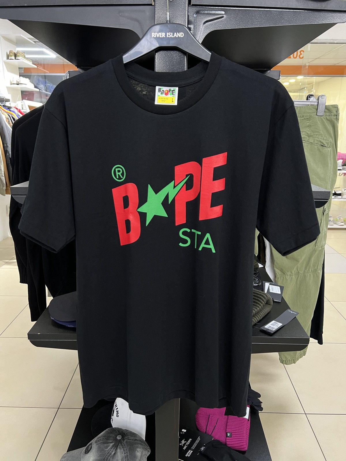 Bape A BATHNIG APE COLORS BAPE STA TEE Size US L / EU 52-54 / 3 - 2 Thumbnail