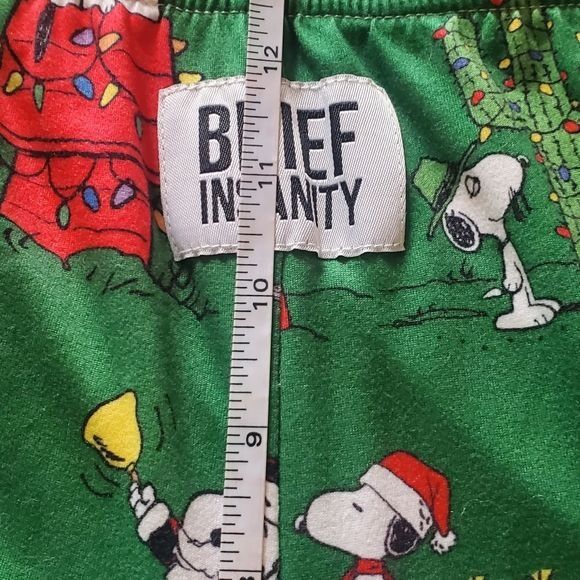 Vintage Brief Insanity Peanuts Unisex Snoopy Happy Holiday Sz. XXL Size US 38 / EU 54 - 13 Thumbnail