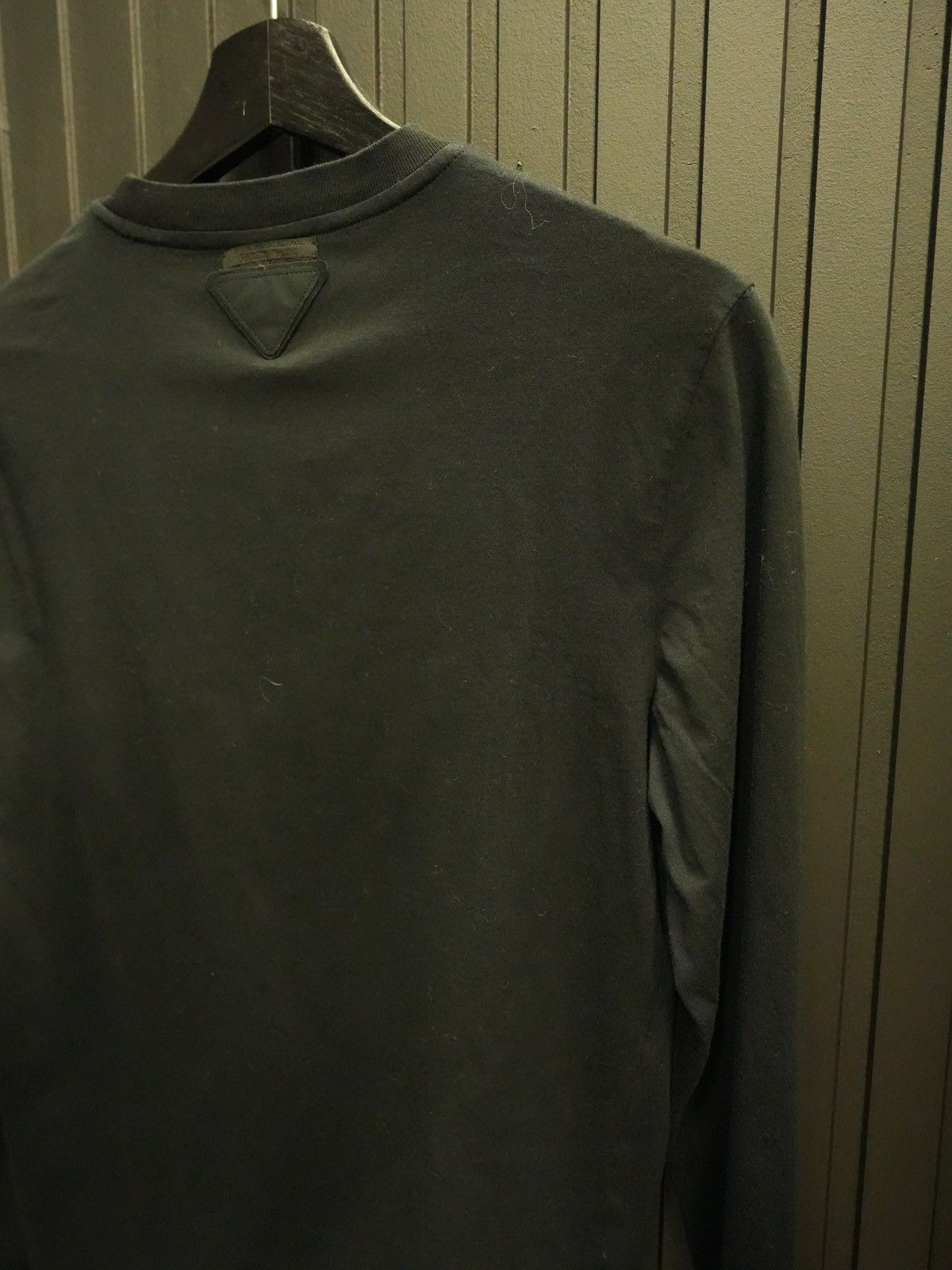 Prada Prada Cotton Long Sleeve Shirt Size US S / EU 44-46 / 1 - 5 Thumbnail