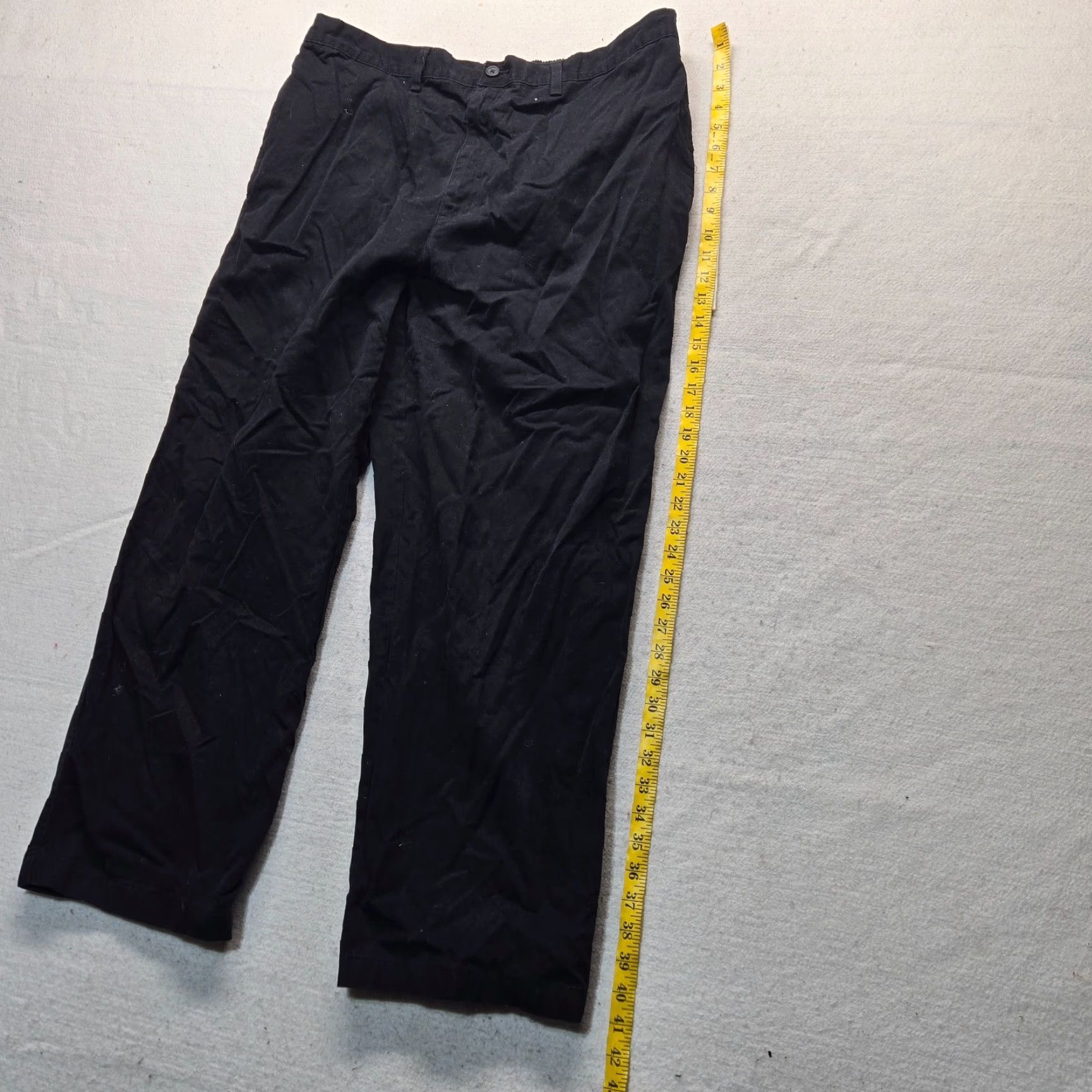 George Black Jeans Regular - Denim Pants Adult Men 42x30 Straight Leg Belt Loops 5-Pocket Medium Wash Denim Black George Black Brand Clothing Mens Size US 42 / EU 58 - 6 Thumbnail