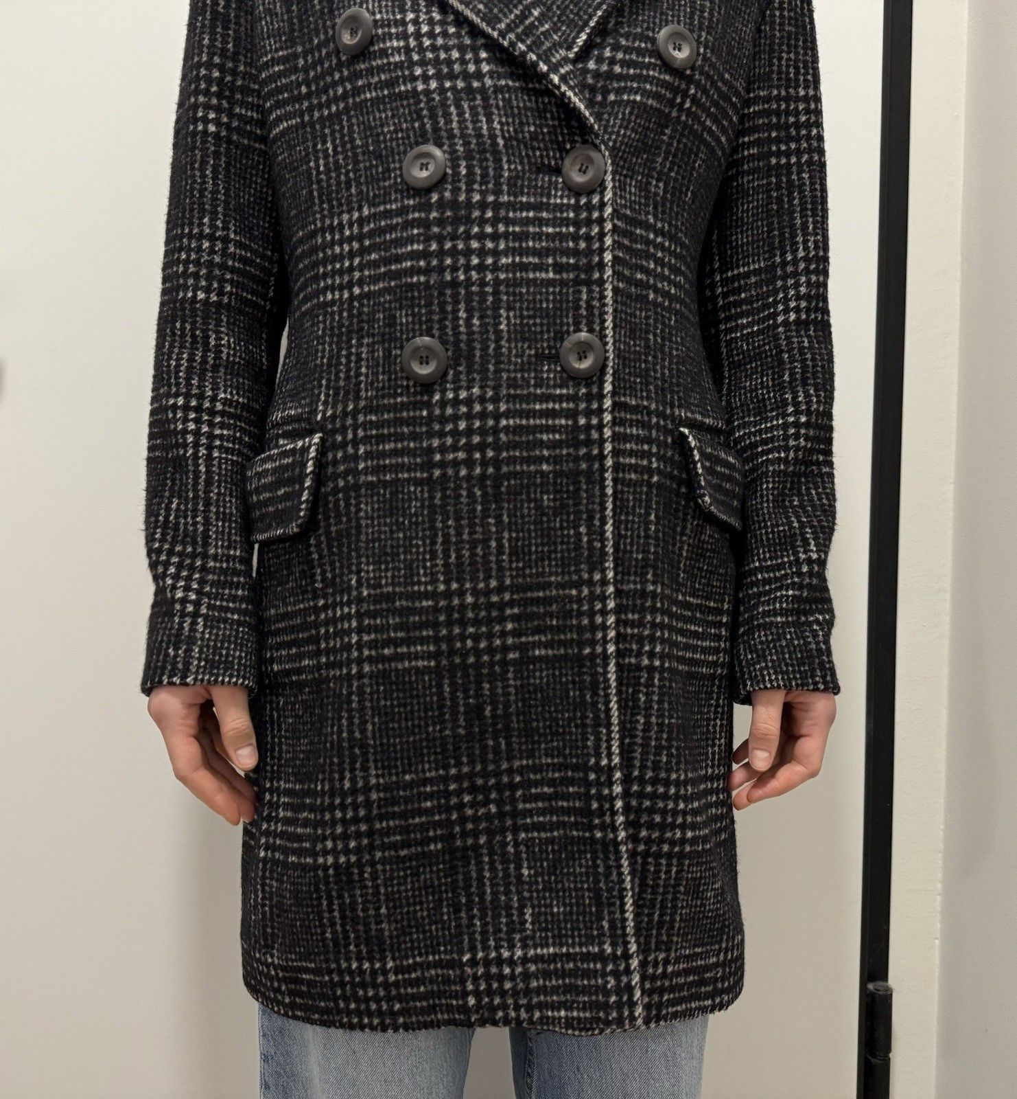 Boglioli DDP Boglioli Womens Coat Wool Double Breasted Jacket size 38 Size XS / US 0-2 / IT 36-38 - 5 Thumbnail