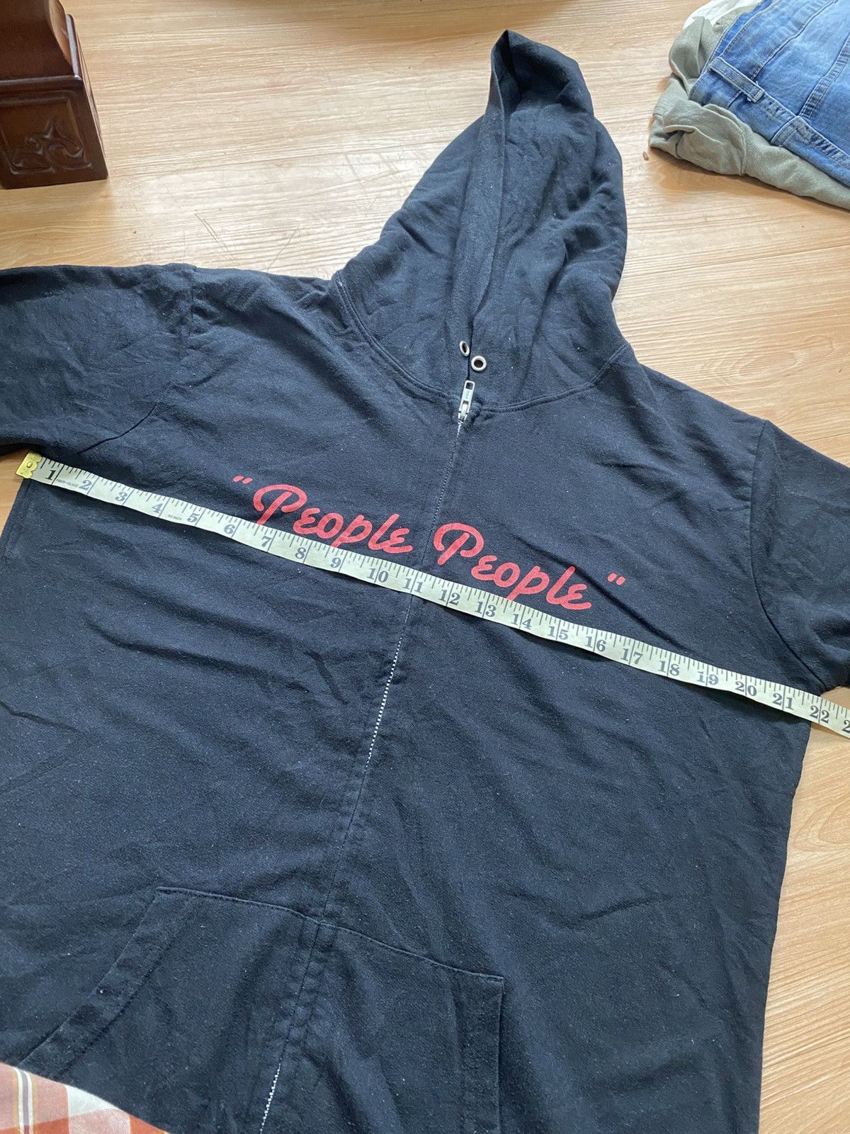 Japanese Brand Mongol800 LIVE Hoodie ♪ LIVE Towel people people tour 2015 Size US XL / EU 56 / 4 - 7 Thumbnail