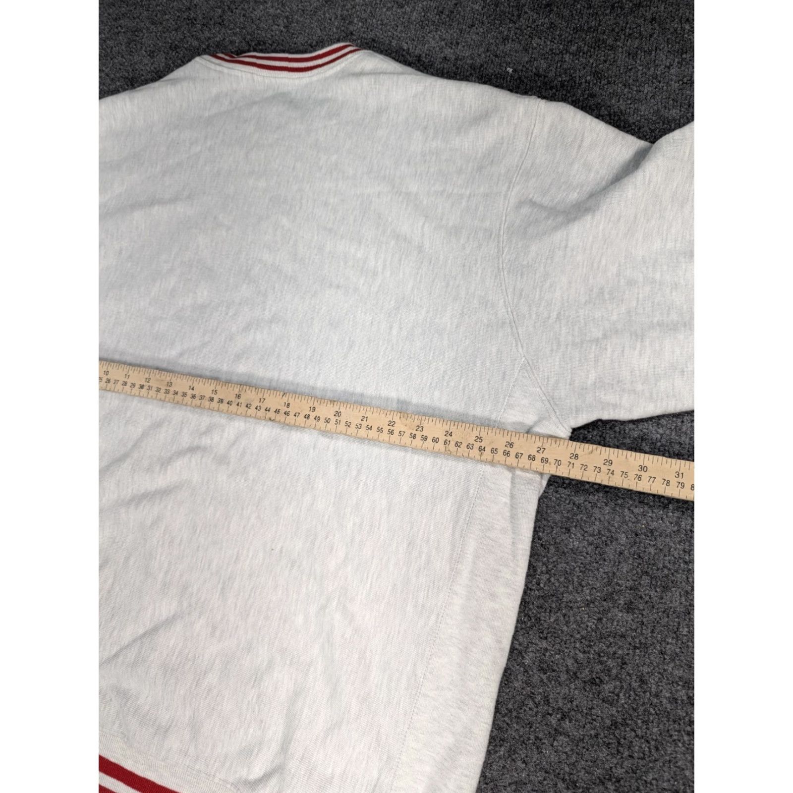 Champion VINTAGE Champion Sweatshirt Men 2XL Grey/Red MIT College Massachusetts Reverse Weave Heavy Graphic Spell-out Size US XXL / EU 58 / 5 - 6 Thumbnail
