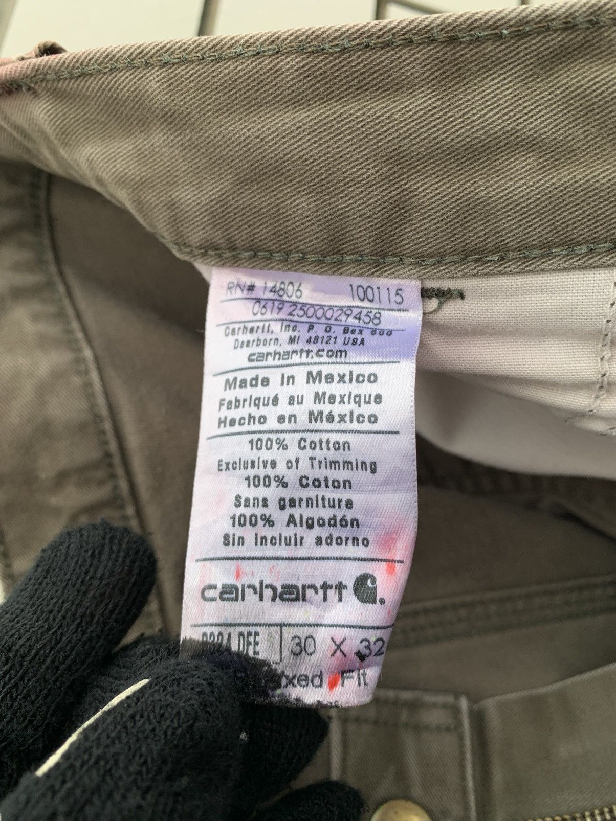 Carhartt Vintage Carhartt Carpenter Custom Painted Pants Size US 31 - 23 Thumbnail