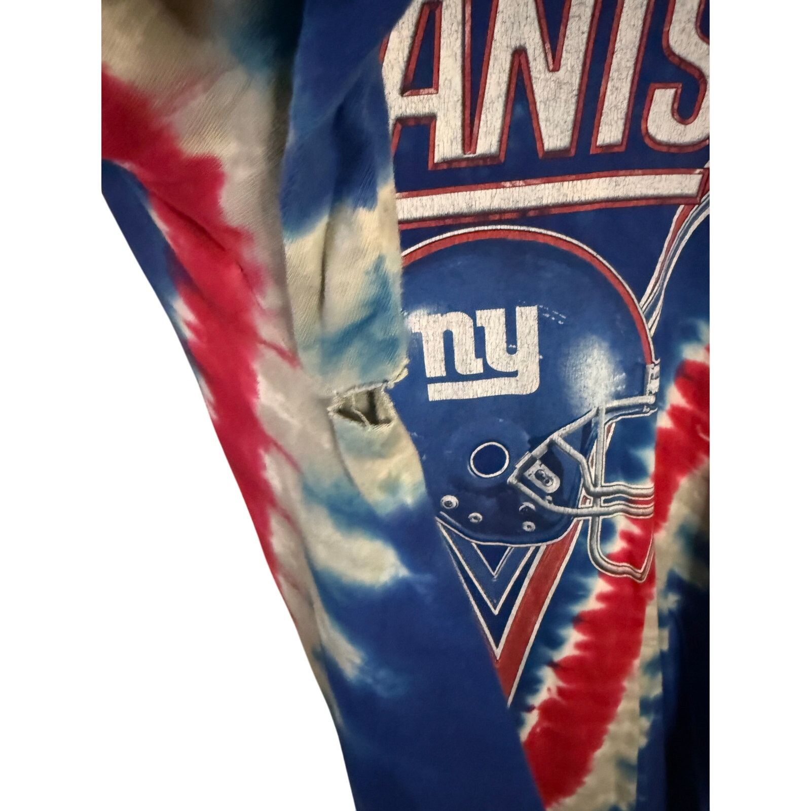 Majestic Vintage New York Giants Tie-Dye Tee Size US XL / EU 56 / 4 - 4 Thumbnail