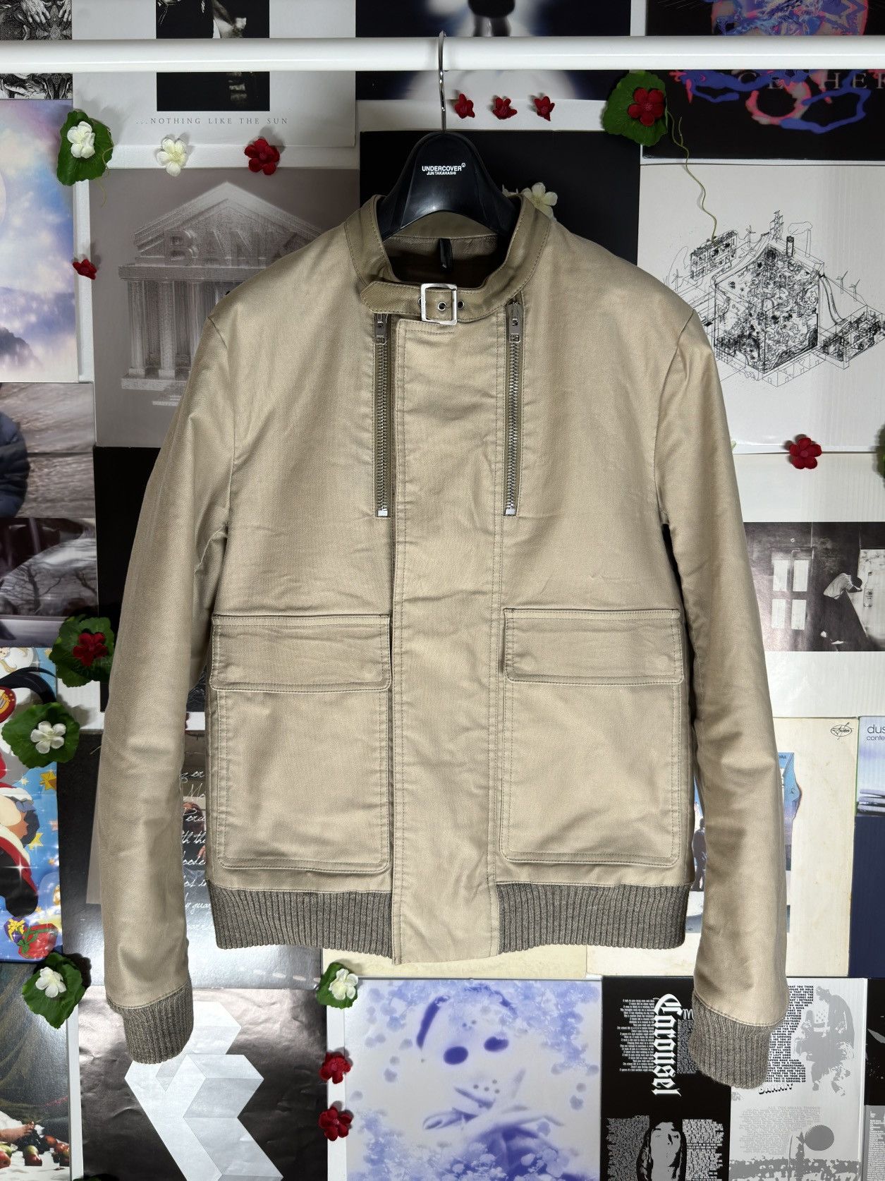Dior Dior Homme AW07 "Navigate" Stand Collar Bomber Jacket Size US M / EU 48-50 / 2 - 1 Thumbnail