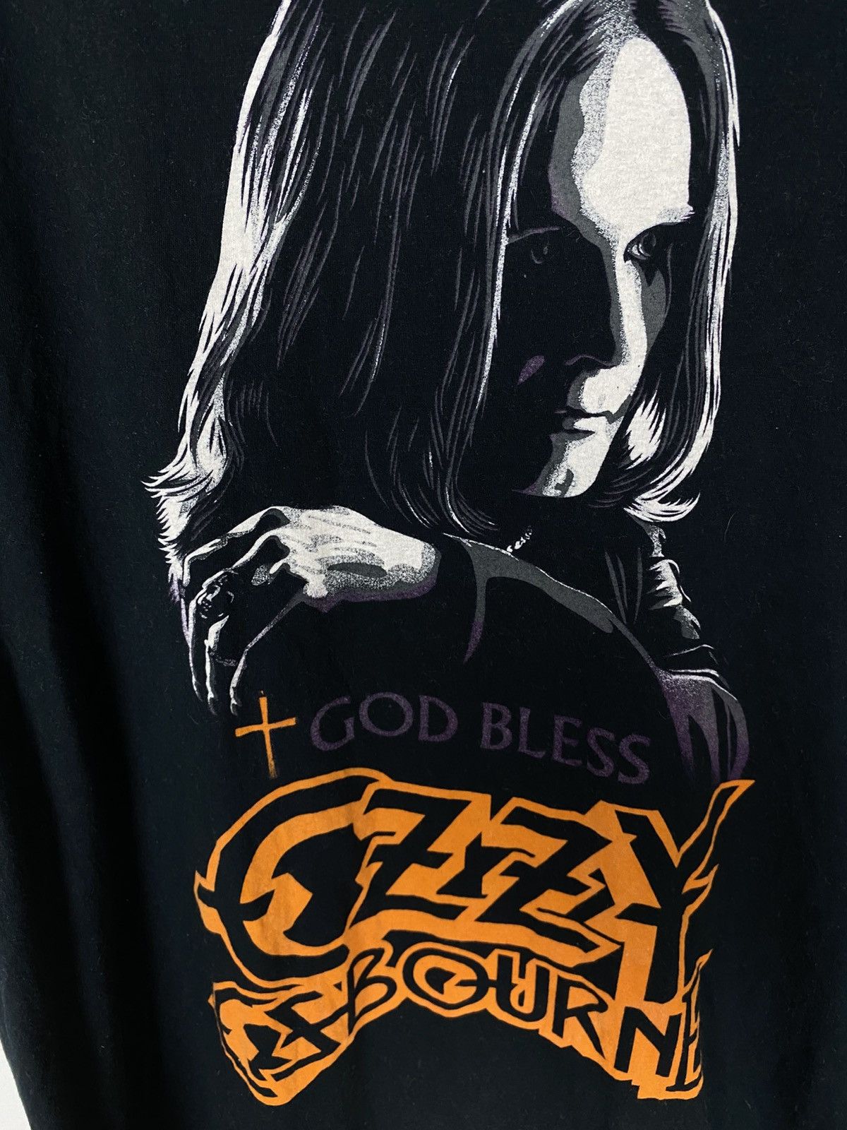 Band Tees Ozzy Osbourne God Bless 2012 Band Tees vintage XL opium alt Size US XL / EU 56 / 4 - 3 Thumbnail