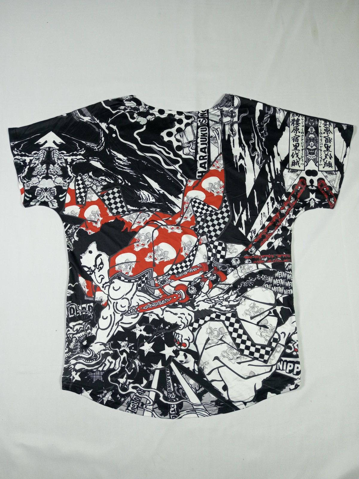 20471120 × Beauty Beast × KMRii Japanese Gothic Samurai AOP Sukajan Style Size US L / EU 52-54 / 3 - 2 Thumbnail