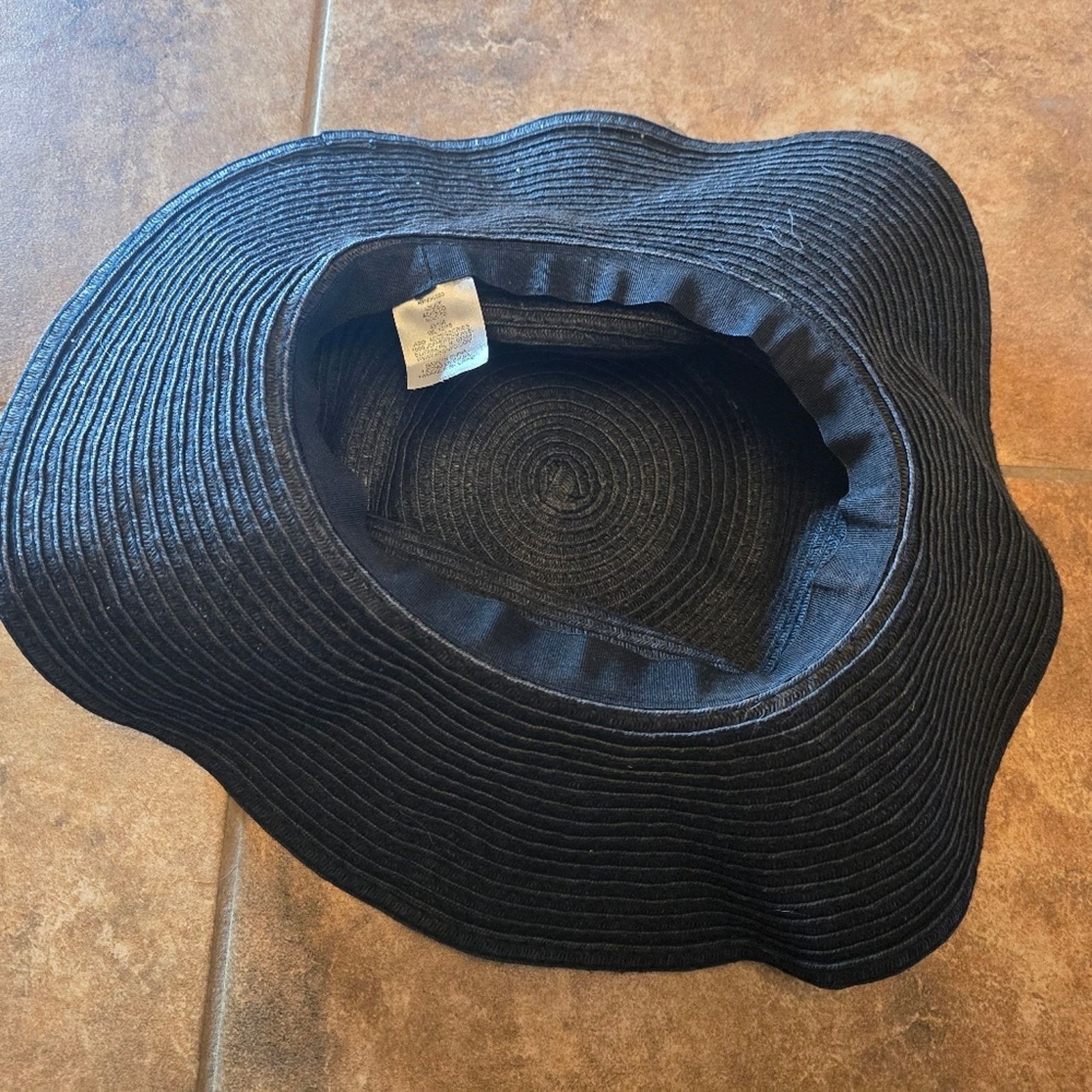 Other Black | ABG ACCESSORIES | Floppy Beach Hat Size ONE SIZE - 3 Thumbnail