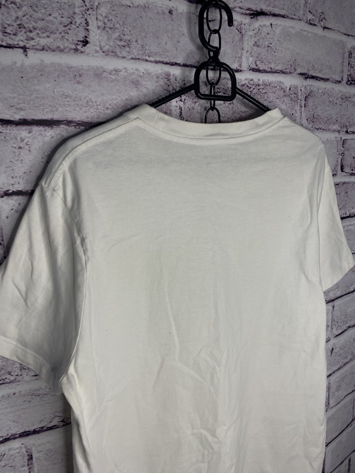Allsaints Mens Vintage Allsaints Japanese Double Logo White T- Shirt Size US M / EU 48-50 / 2 - 12 Thumbnail