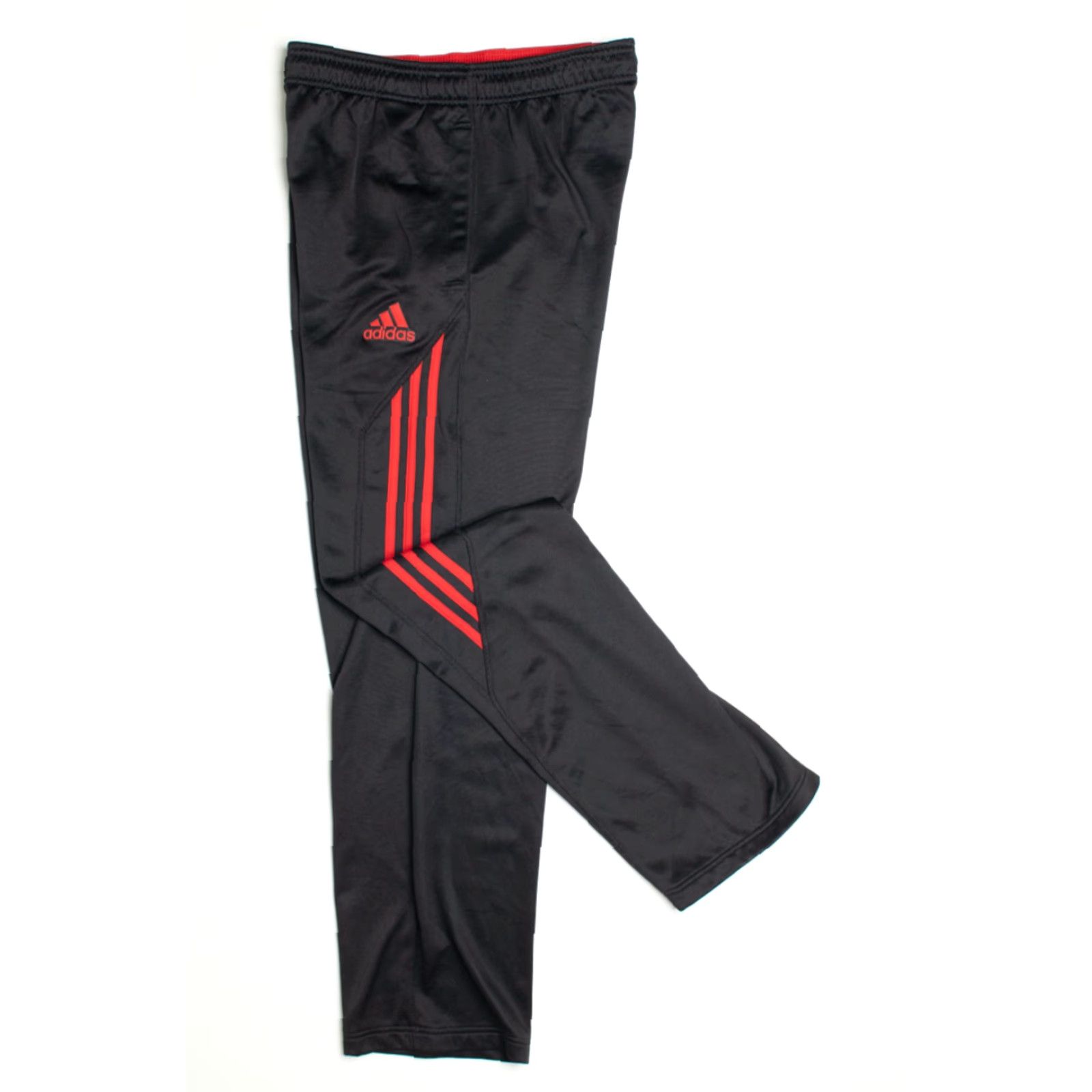 Adidas VINTAGE Adidas Track Pant Small Black Red Stripes 3-Stripes Sporty Pants Black Small Adidas Mens Womens Boys Girls Size US 29 - 2 Thumbnail