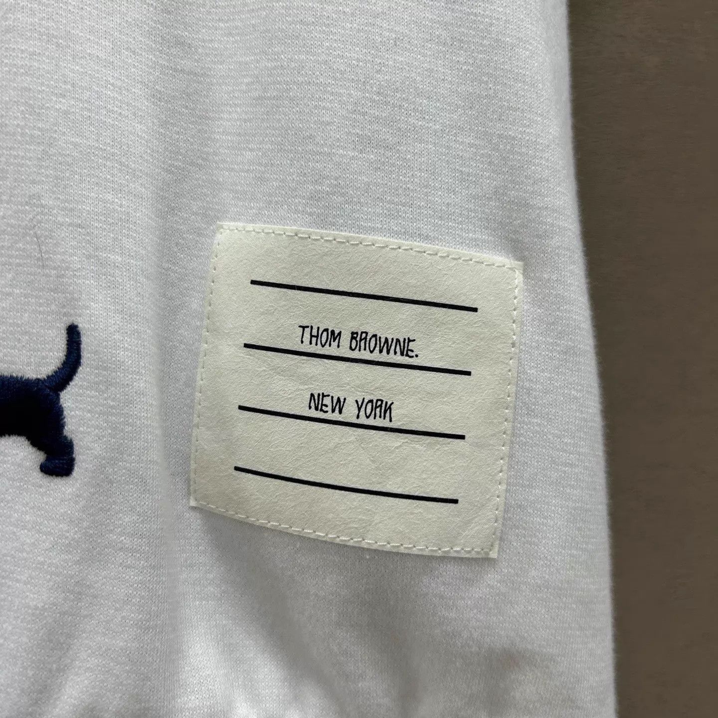 Thom Browne Thom Browne 99 New Puppy Embroidery SS Tee 40 Size S / US 4 / IT 40 - 3 Thumbnail