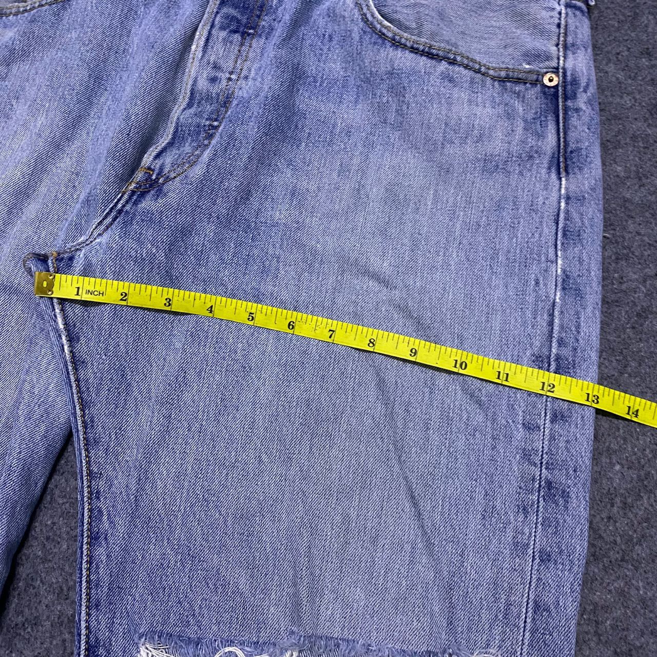 Levi's Vintage Levis 501 Distressed denim Kurt Cobain Style Size US 39 - 5 Thumbnail