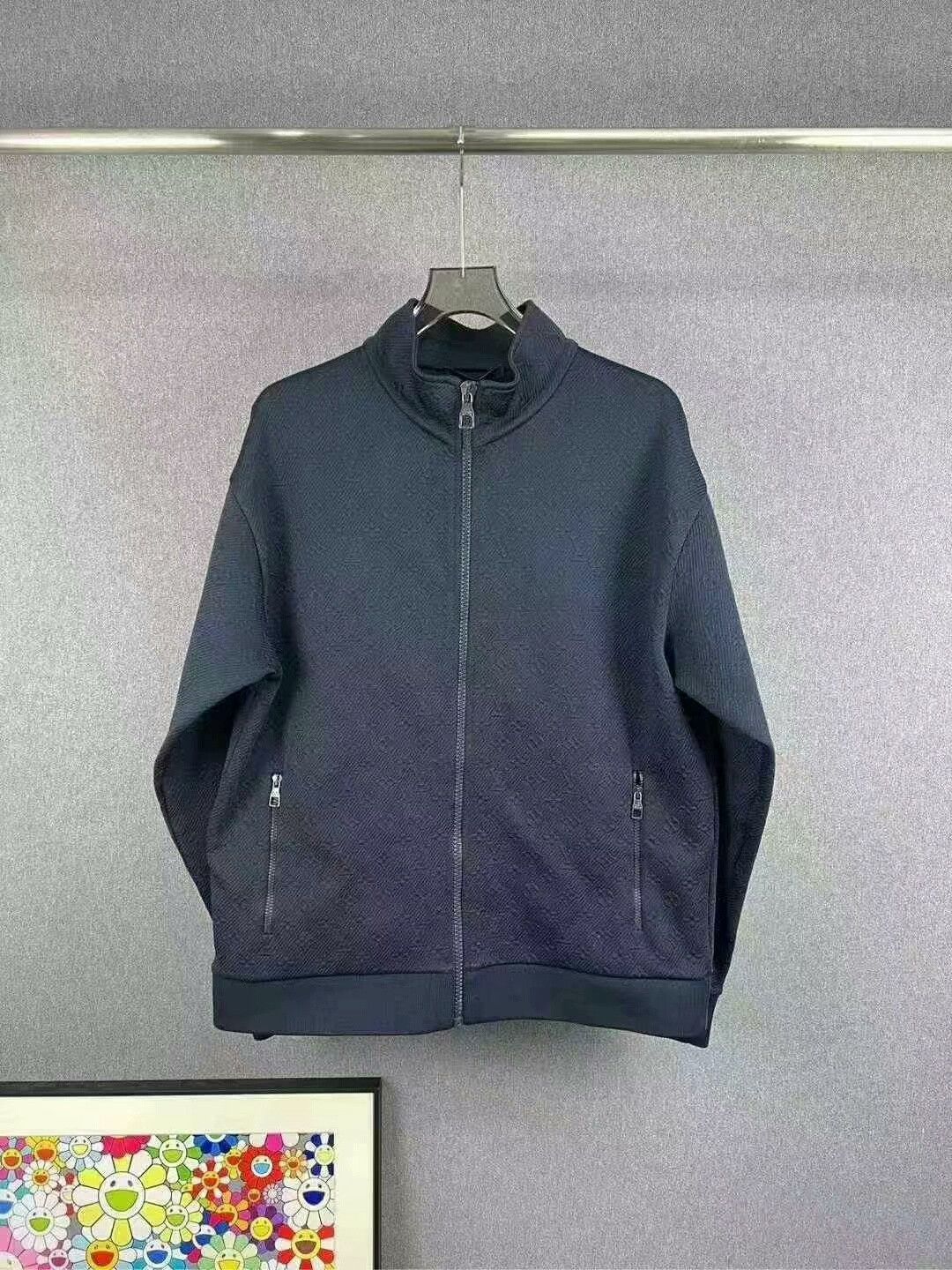 Louis Vuitton louis vuitton dark blue logo zip jacket Size US XXL / EU 58 / 5 - 1 Thumbnail