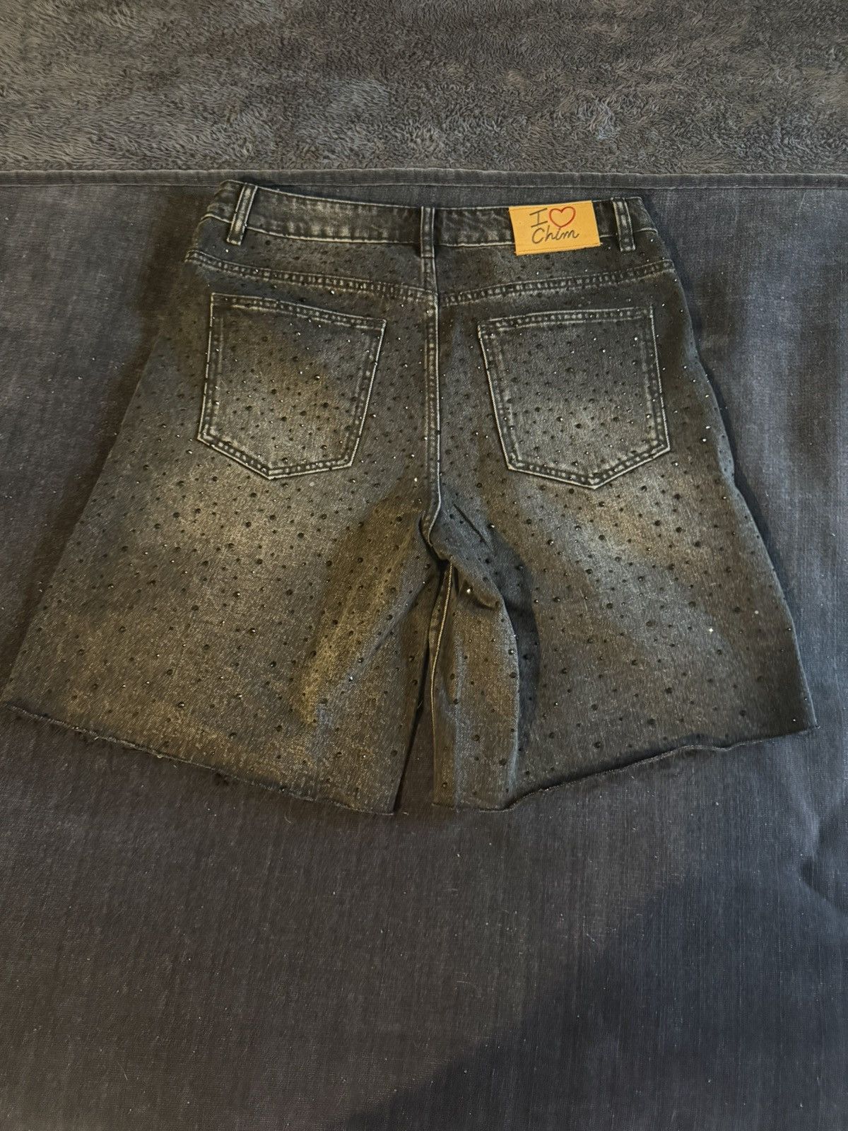HMDD HMDD Billie Jean denim shorts black Size US 30 / EU 46 - 2 Thumbnail